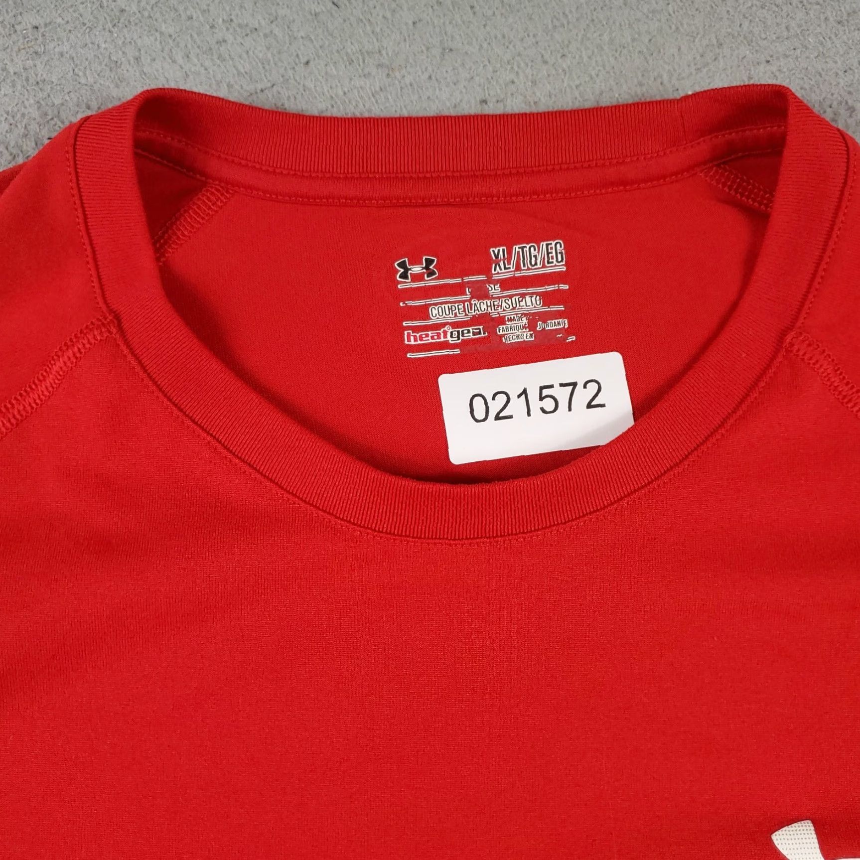 Under Armour Under Armour T Shirt Mens XL Red Heatgear Active Work Out Gym Short Sleeve Size US XL / EU 56 / 4 - 3 Thumbnail