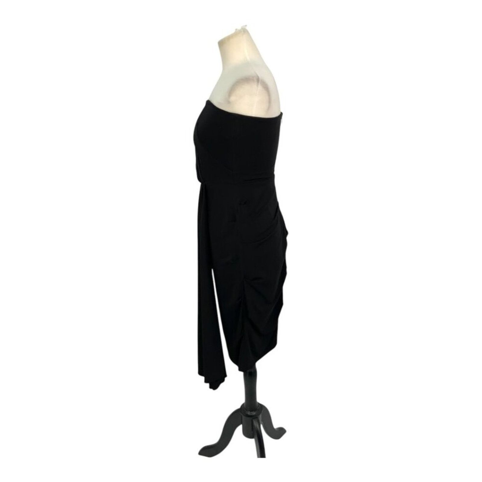 Nicole Miller Collection Black Knee Length Dress 8 $385 MRP
