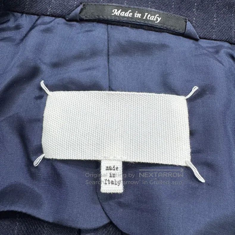 Maison Margiela Maison Margiela Striped woollen suit jacket Size US M / EU 48-50 / 2 - 2 Thumbnail