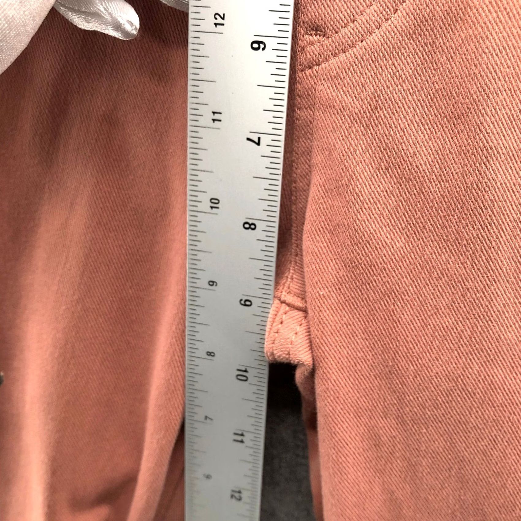 Uniqlo Uniqlo Ultra Stretch Leggings Pants Womens XS Orange Peach Pull On 24-25 Size 26" / US 2 / IT 38 - 6 Thumbnail