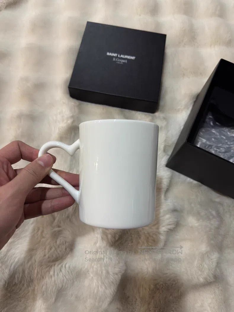 Saint Laurent Paris Saint Laurent Paris Heart Shaped Mug Size ONE SIZE - 6 Thumbnail