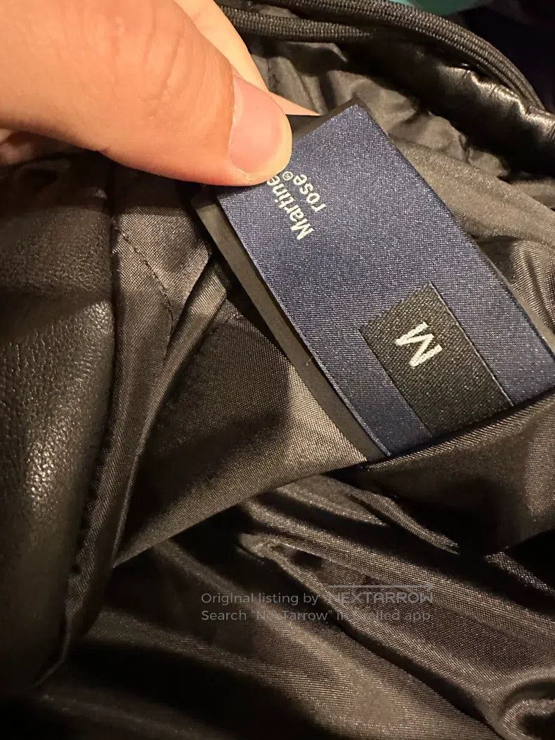 Martine Rose Martine Rose Autumn and Winter Patchwork Leather Jacket Size US S / EU 44-46 / 1 - 5 Thumbnail