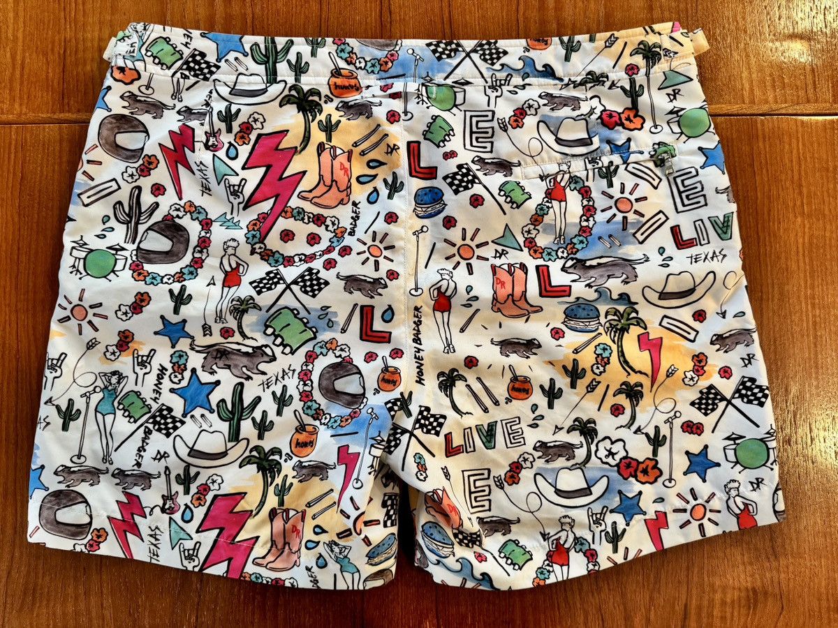Orlebar Brown Orlebar Brown Ricciardo Bull Dog Auston Texas Swim Shorts 36 Size US 36 / EU 52 - 2 Thumbnail