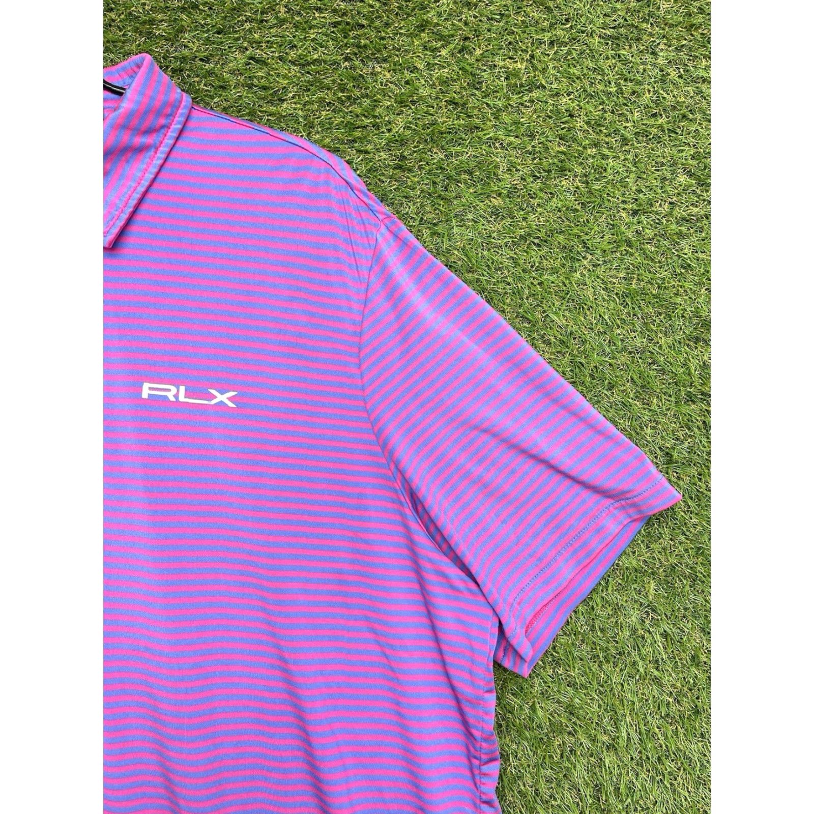 Ralph Lauren VINTAGE RLX Ralph Lauren Golf Polo Shirt Mens XL Extra Large Athletic Sportswear Size US XL / EU 56 / 4 - 3 Thumbnail