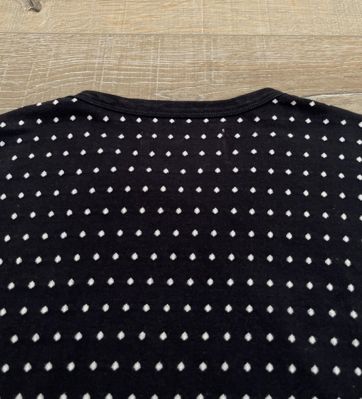 Our Legacy Our Legacy Jacquard Dot T-Shirt Size US L / EU 52-54 / 3 - 13 Thumbnail