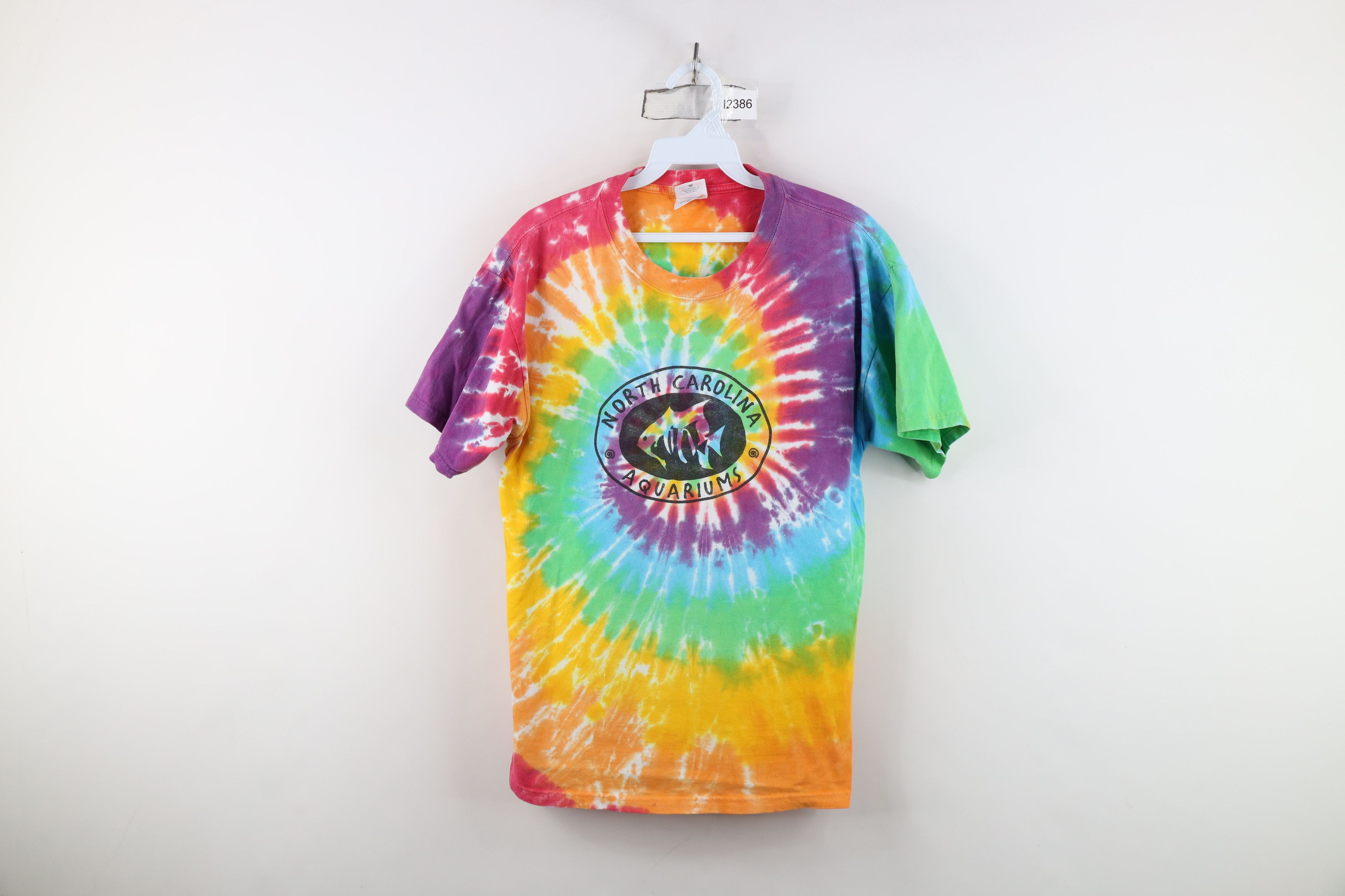 Vintage Vintage 90s Y2K Streetwear North Carolina Aquariums T-Shirt Size M / US 6-8 / IT 42-44 - 1 Thumbnail