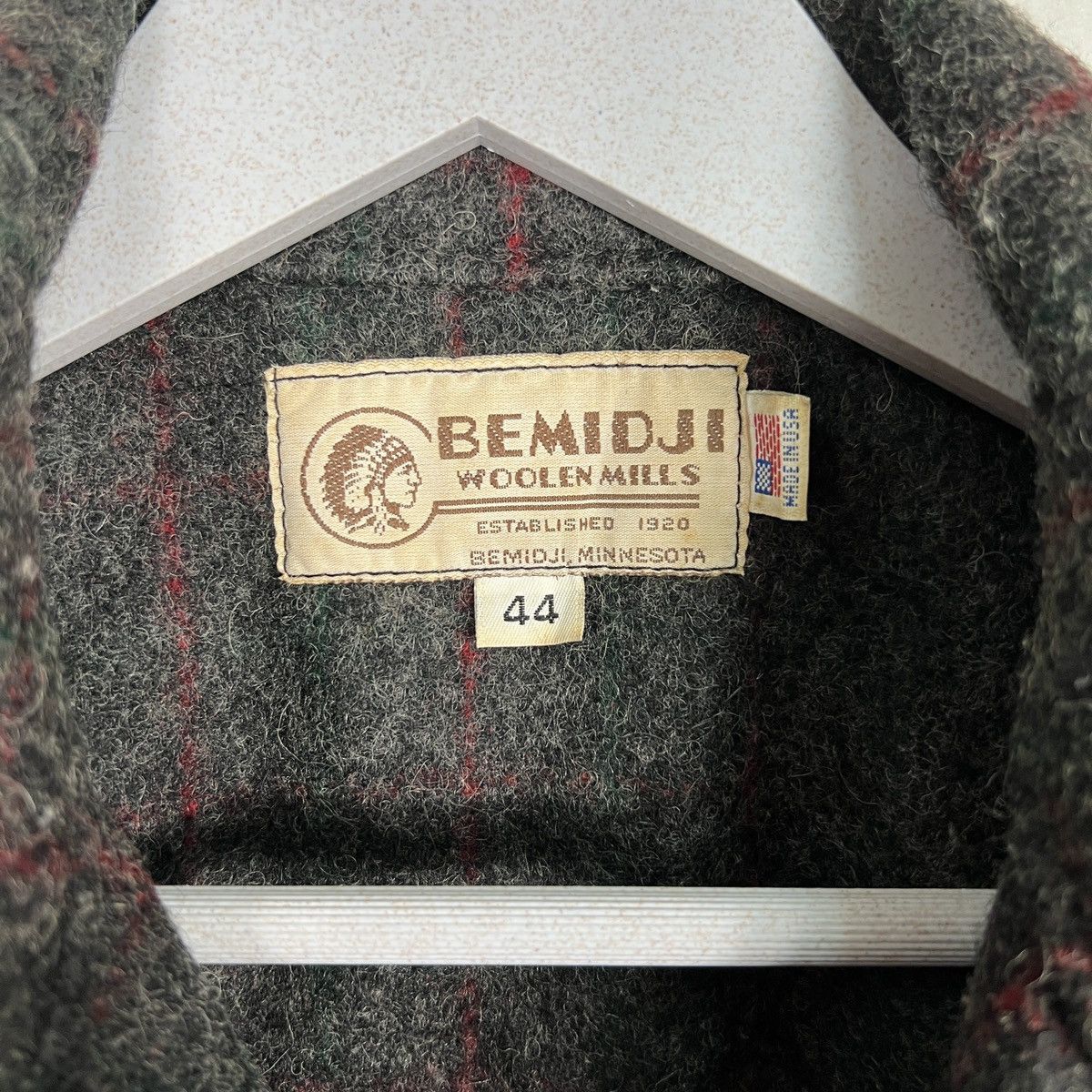 Filson 🔥 TRUE VINTAGE BEMIDJI WOOLEN MILLS MACKINAW MADE IN USA Size US L / EU 52-54 / 3 - 10 Thumbnail