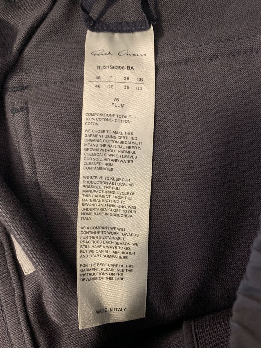 Rick Owens Rick Owens Jogger - SS/21 “PHLEGETHON” Size US 30 / EU 46 - 5 Thumbnail