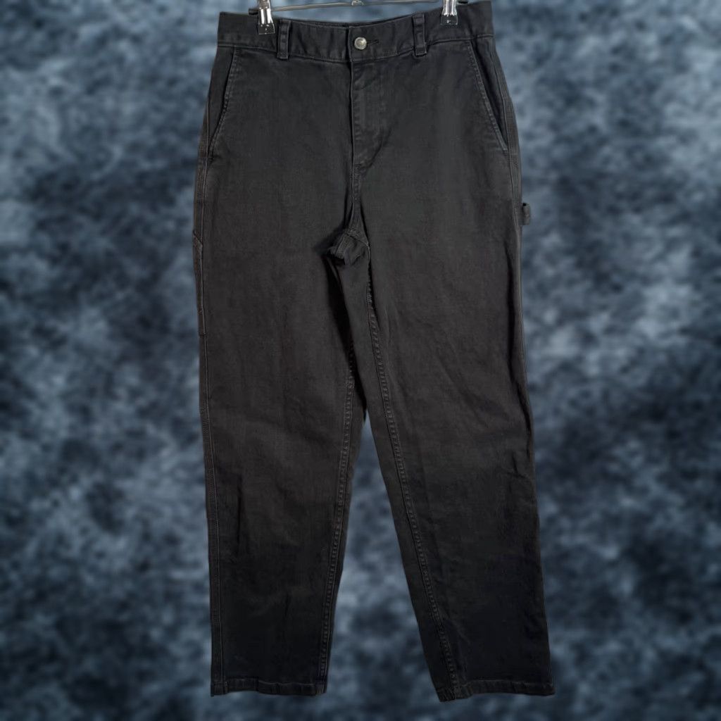 Everlane Everlane Mens Black Organic Cotton Carpenter Pants 29 x 32 Straight Leg Size US 29 - 1 Thumbnail