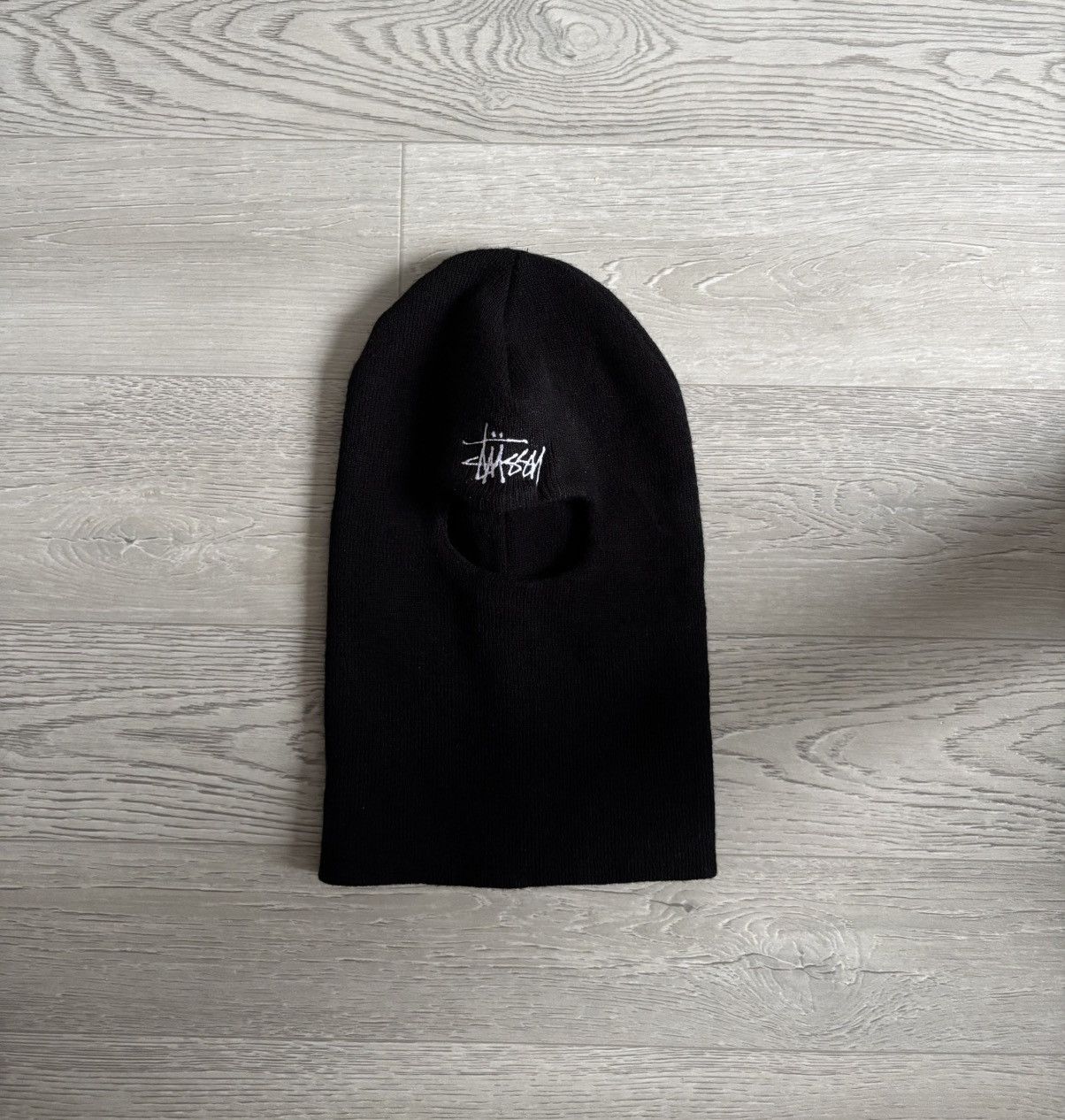 Shop Stussy Mask Logo Strapback Cap Off White at itk online