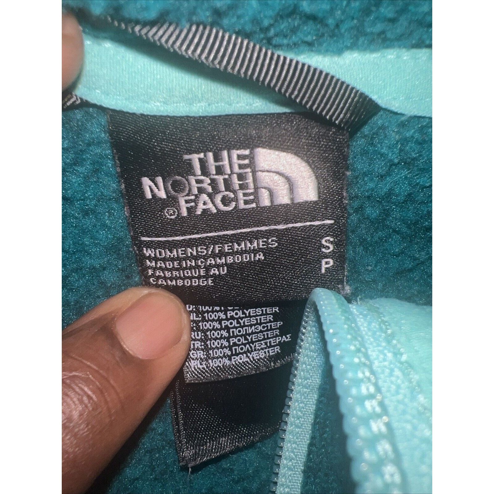 The North Face The North Face Hoodie Jacket Women's Small Green 1/2 Zip Size S / US 4 / IT 40 - 8 Thumbnail
