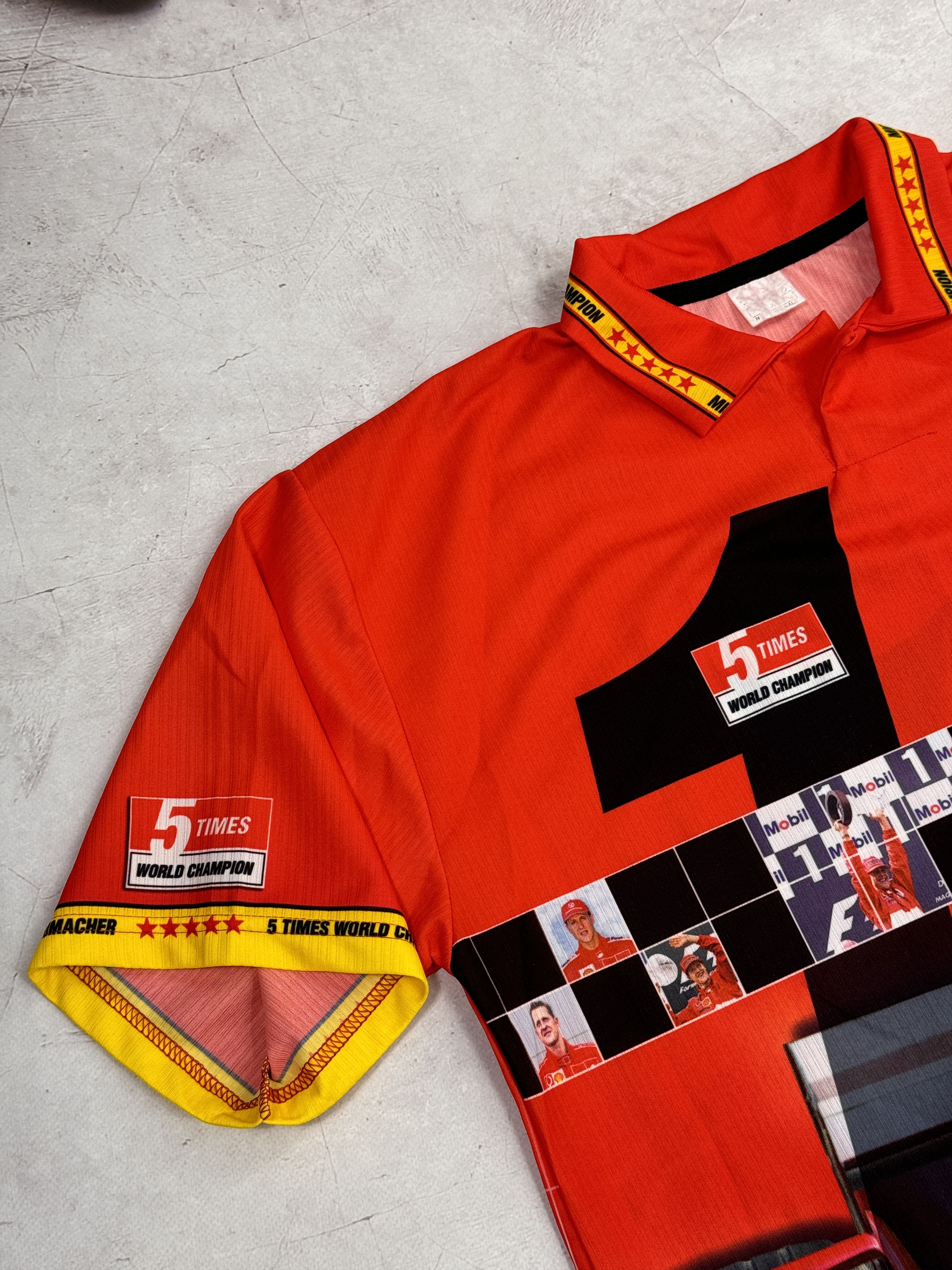 Formula 1 × Vintage Michael Schumaher T-Shirt Formula1 World Champion Size US L / EU 52-54 / 3 - 7 Thumbnail