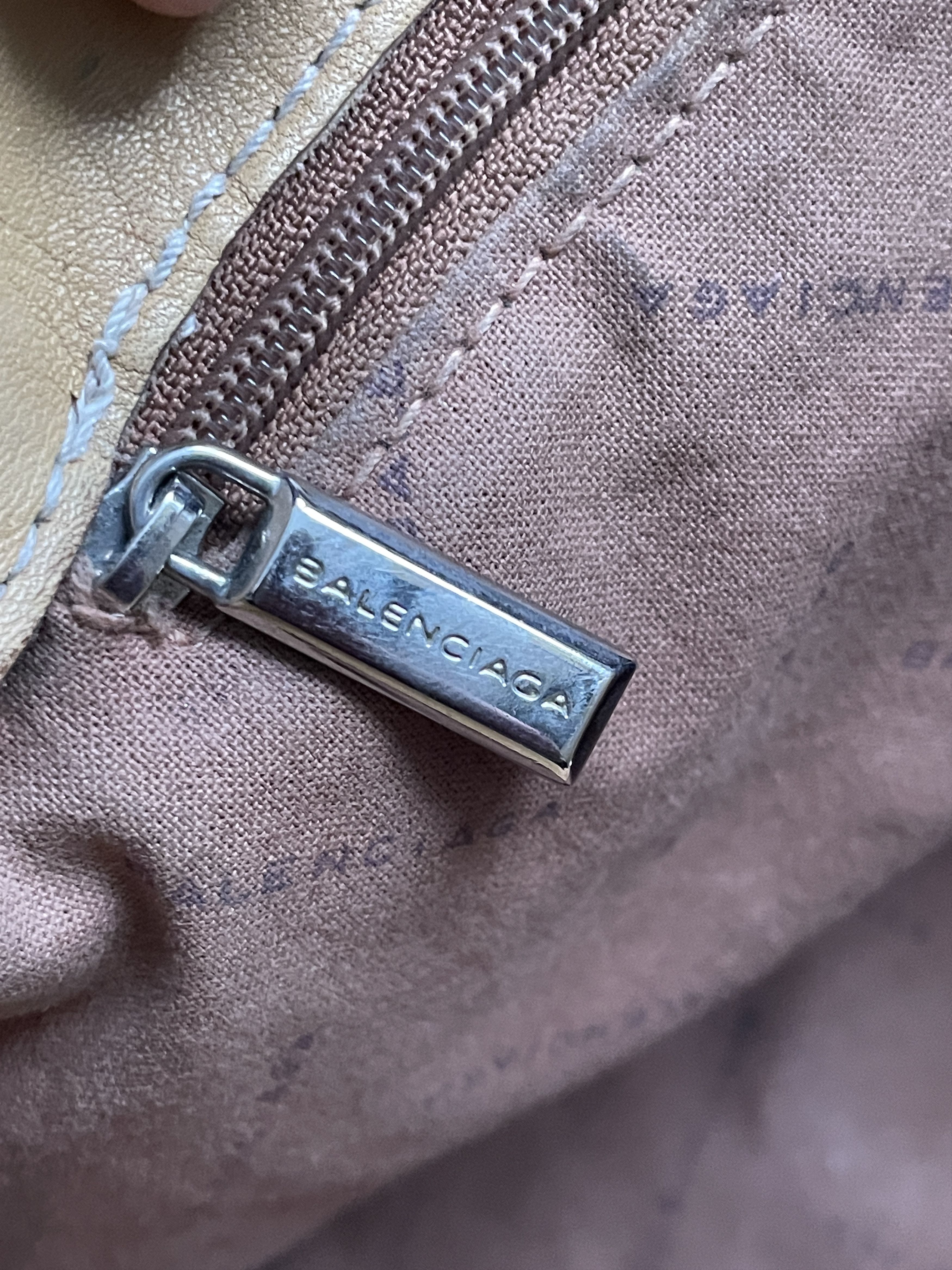 Balenciaga Y2K BALENCIAGA BEIGE TWO TONE LEATHER NOT CITY BAG Size ONE SIZE - 6 Thumbnail