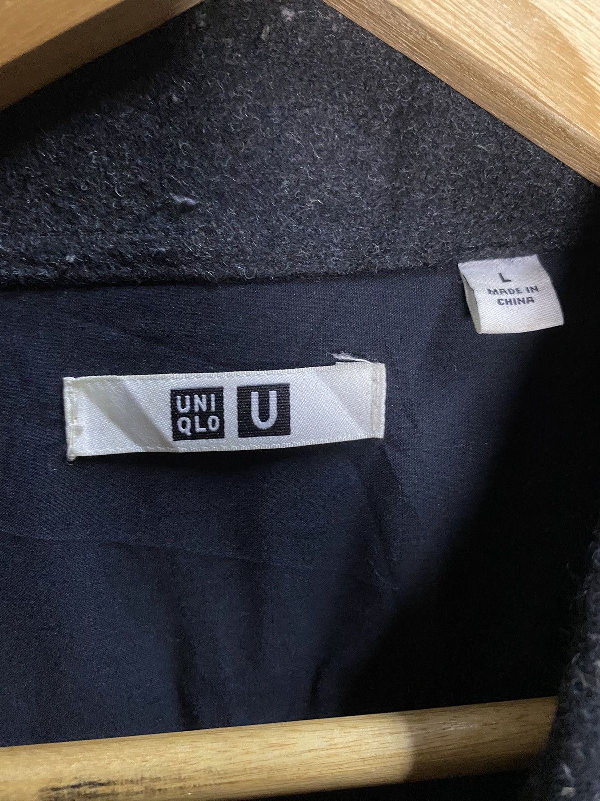 Flannel × Lemaire × Uniqlo Uniqlo U Lemaire Wool Black Flannel Size US L / EU 52-54 / 3 - 6 Thumbnail