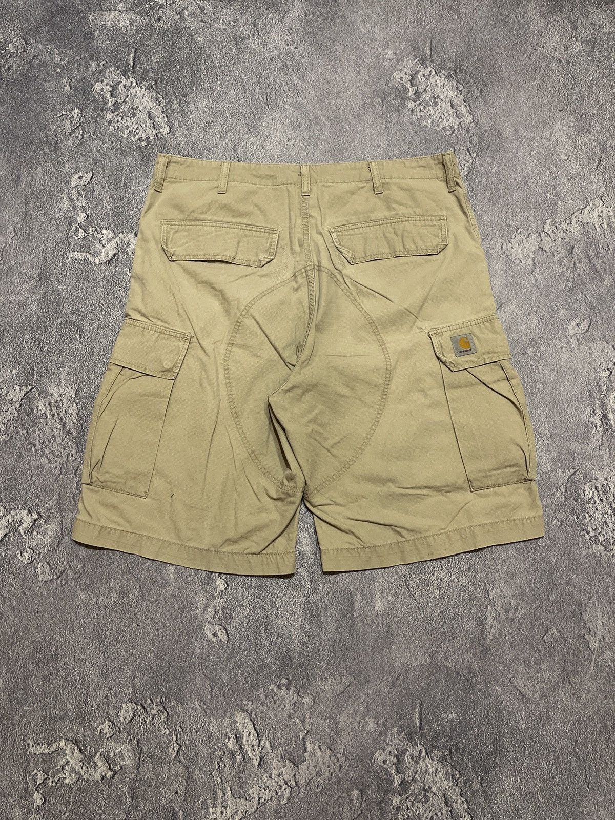 Carhartt × Vintage Vintage Y2K Carhartt Bermuda cargo japan style shorts Size US 36 / EU 52 - 4 Thumbnail