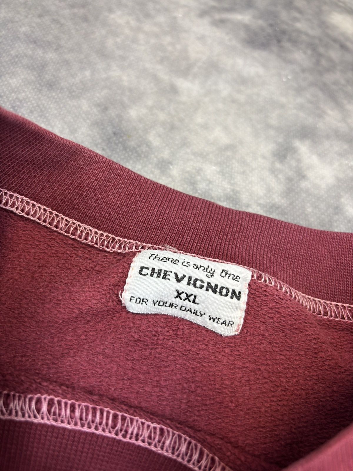 Chevignon × Vintage Vintage Chevignon Sweatshirt 90s boxy Oversize Streetwear Size US XL / EU 56 / 4 - 3 Thumbnail