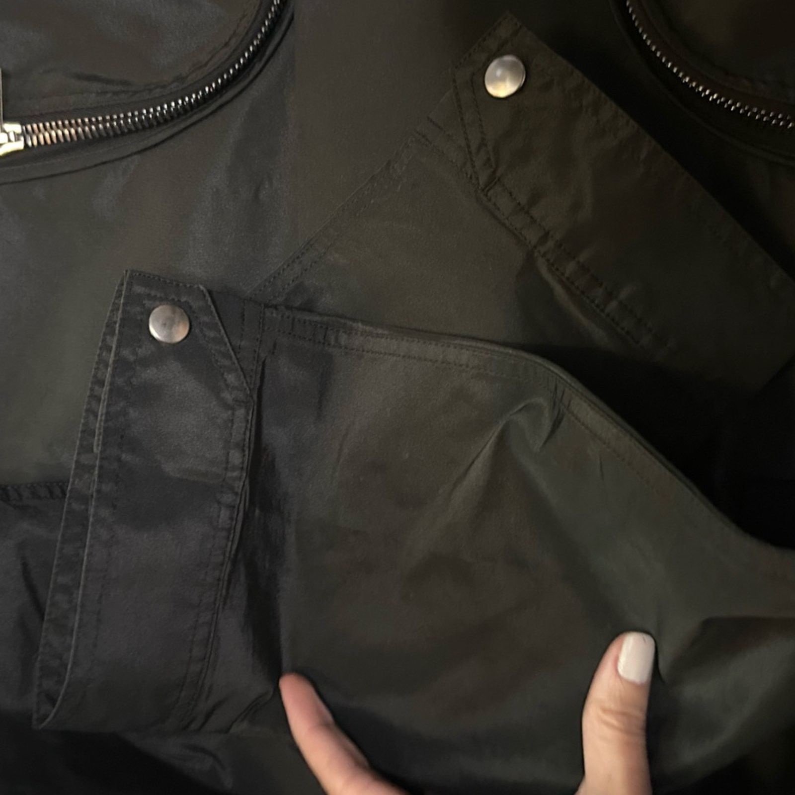 Rick Owens SS20 Tecuatl Bauhaus Jacket Black IT 50 Large Zipper Pockets Size US L / EU 52-54 / 3 - 13 Thumbnail