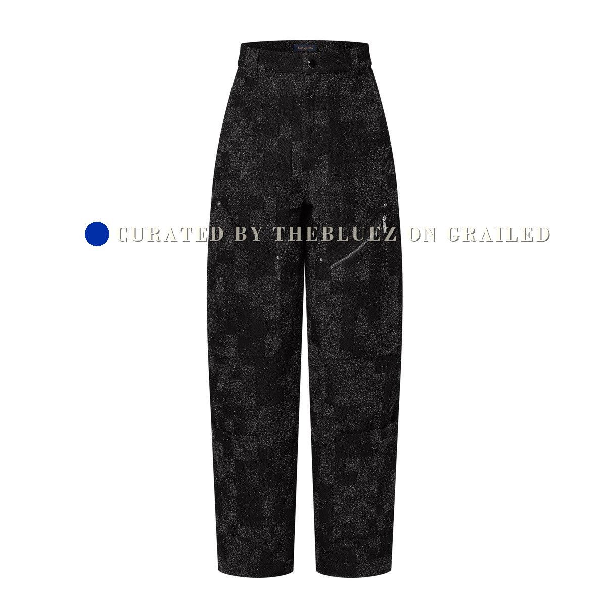 Louis Vuitton Louis Vuitton Damier Pearlescent Rivet Cargo Jeans Size US 33 - 1 Thumbnail