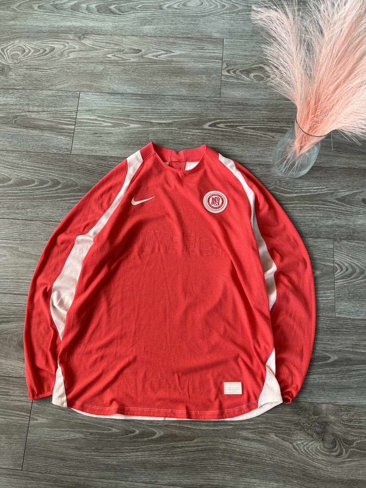Nike ‼️Nike Dri Fiit Football Soccer Total FC Big Logo Jersey‼️ Size US M / EU 48-50 / 2 - 6 Thumbnail