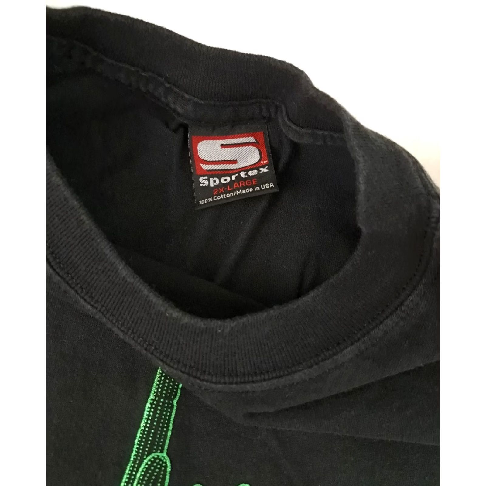 Vintage VINTAGE Arizona Heat Desert Cactus Embroidered 90s Black 2XL T-Shirt USA Made Sportex Shirt Unisex Adults Mens Womens Size US XXL / EU 58 / 5 - 3 Thumbnail