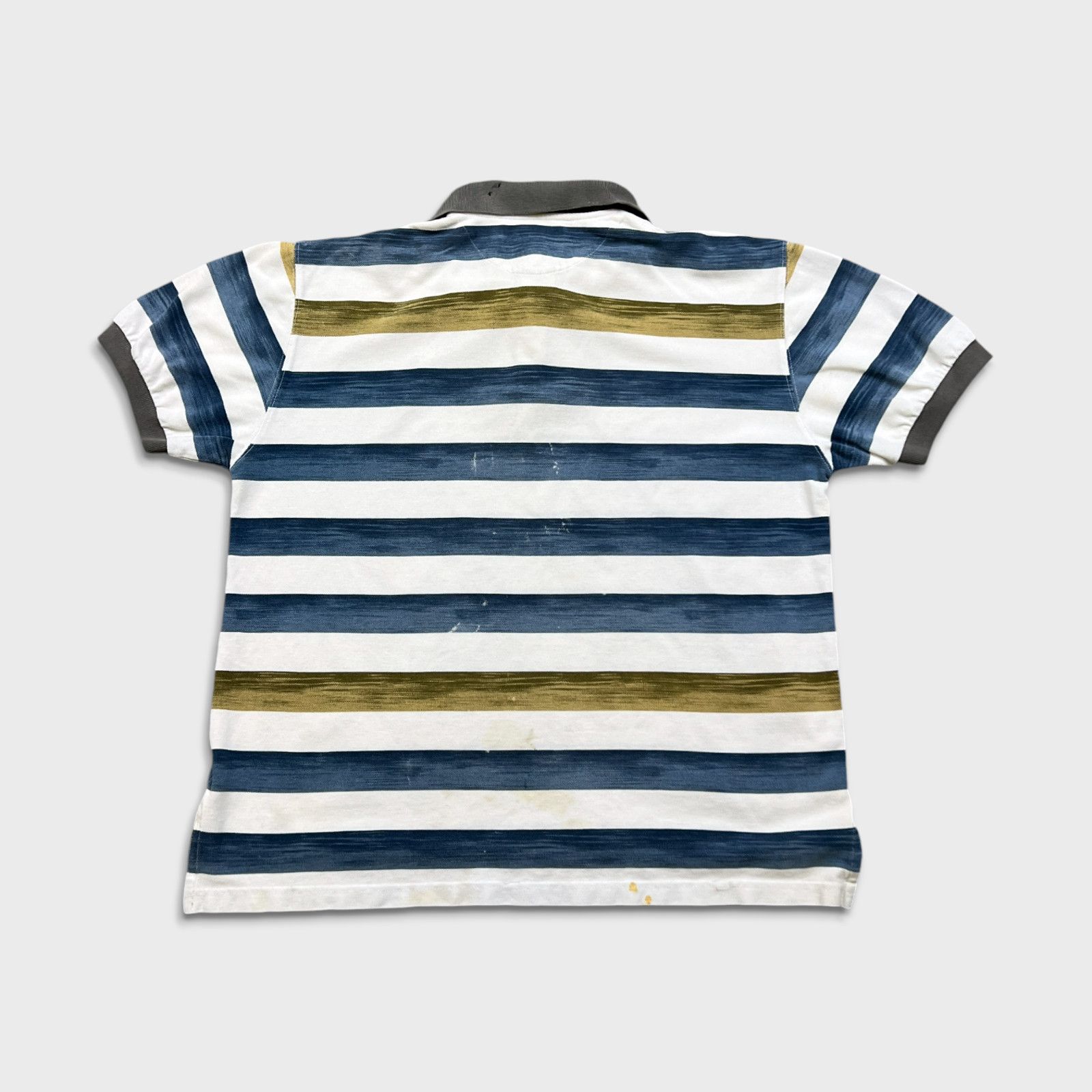Polo Ralph Lauren × Vintage VTG 90s Chaps Ralph Lauren Polo Shirt Medium Crest Striped Size US M / EU 48-50 / 2 - 7 Thumbnail