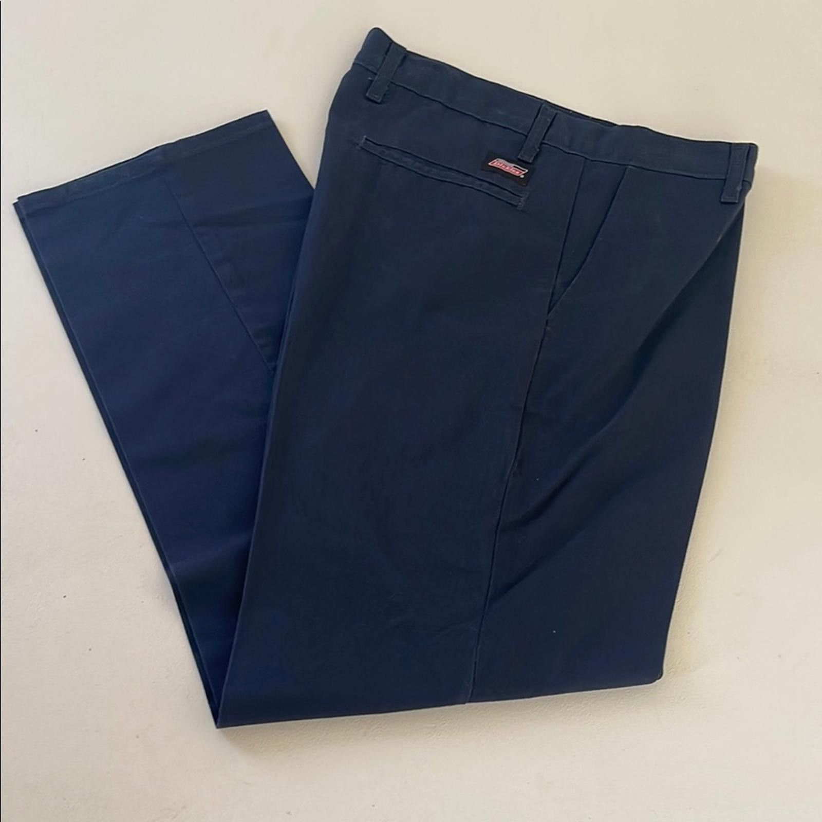 Dickies Dickies Men's Navy Pants - size 31x41 - mint condition Size US 31 - 1 Thumbnail