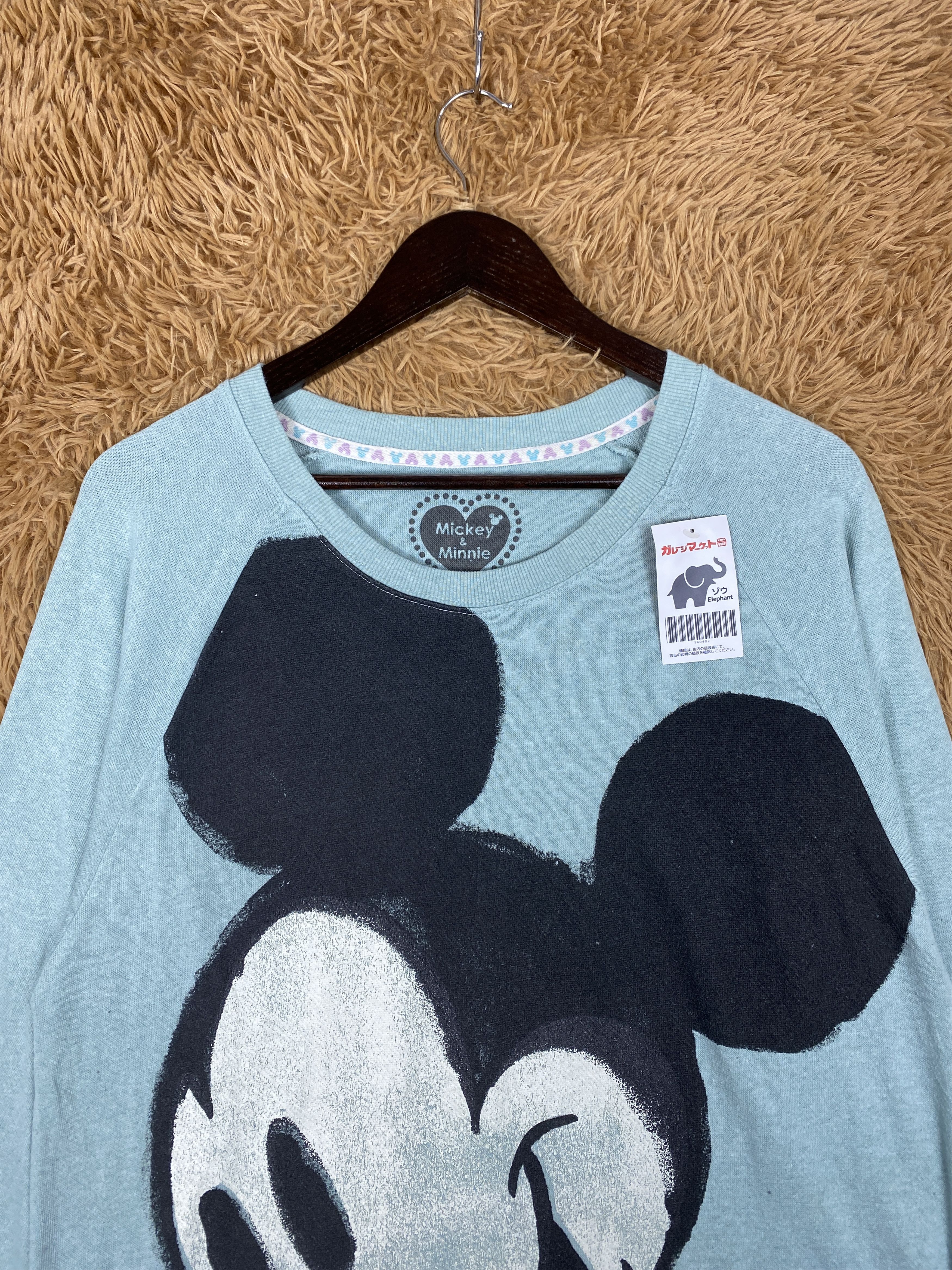 Disney Vintage Disney Mickey & Minnie Sweatshirts PJ0384 Size US L / EU 52-54 / 3 - 2 Thumbnail