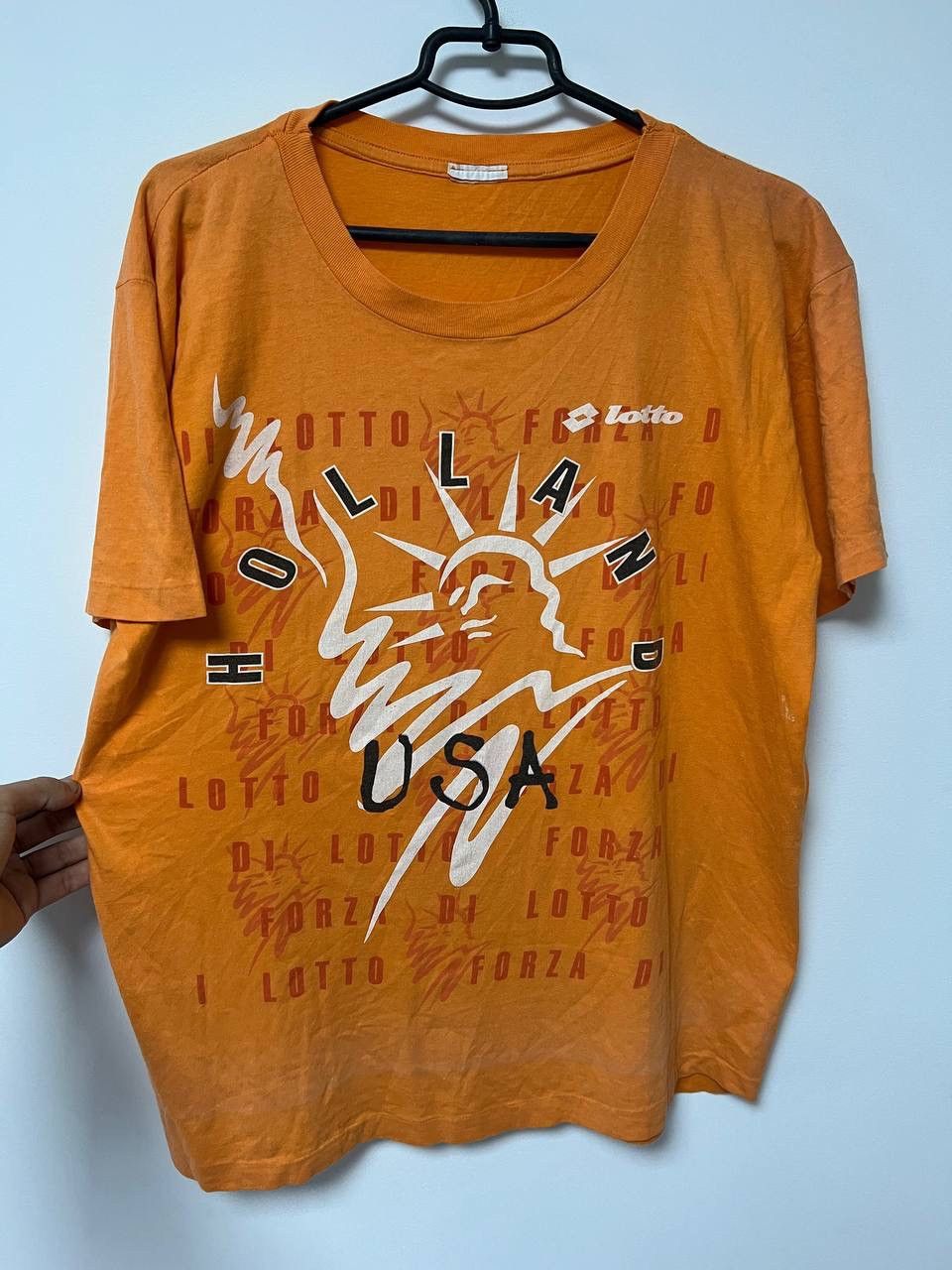 Other Vintage Netherland World Cup 1994 USA Holland T shirt XL Size US XL / EU 56 / 4 - 4 Thumbnail