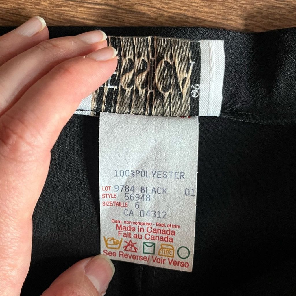 Other Vintage Jessica Black High-Rise Trousers - Size 6 🖤 Size 28" / US 6 / IT 42 - 4 Thumbnail
