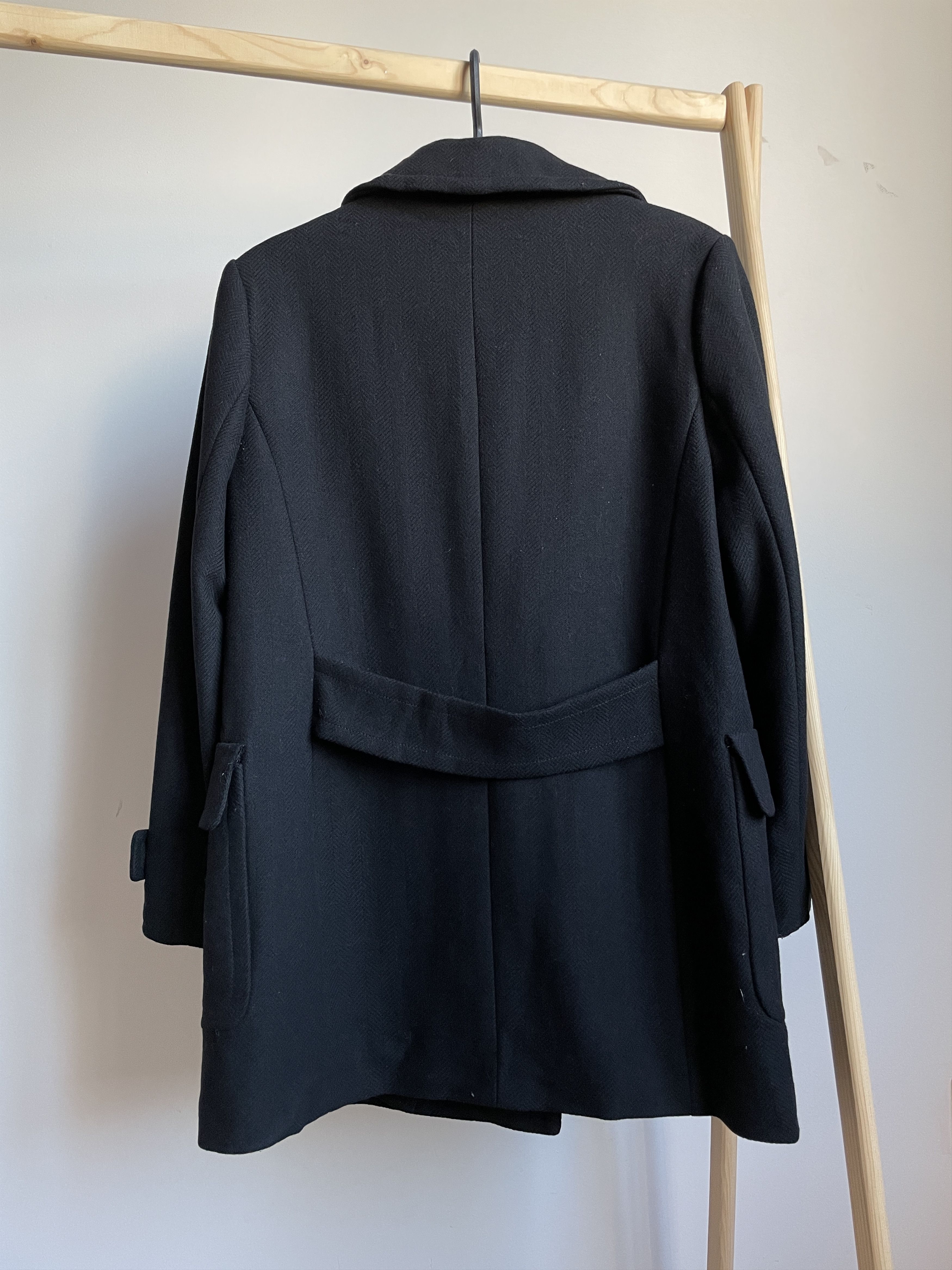 See by Chloe See by Chloe Womens Double Breasted Wool Blend Coat Size L / US 10 / IT 46 - 2 Thumbnail