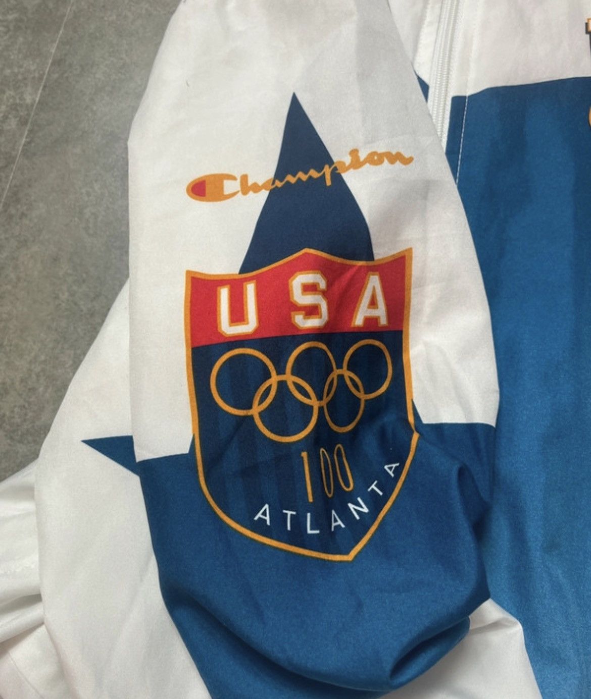 Champion Vintage 1996 USA Olympic Team Champion Jacket Size L Atlanta Size US L / EU 52-54 / 3 - 7 Thumbnail