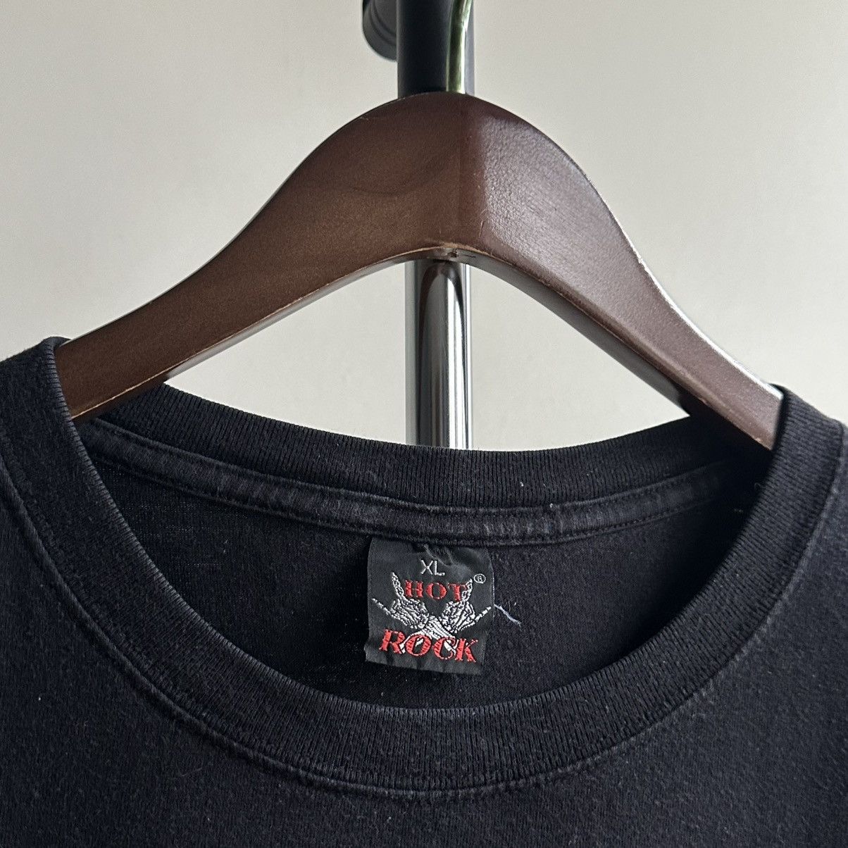 Vintage VINTAGE Y2K HOT ROCK EAGLE MOTORCYCLE GRAPHIC TEE Size US XL / EU 56 / 4 - 7 Thumbnail