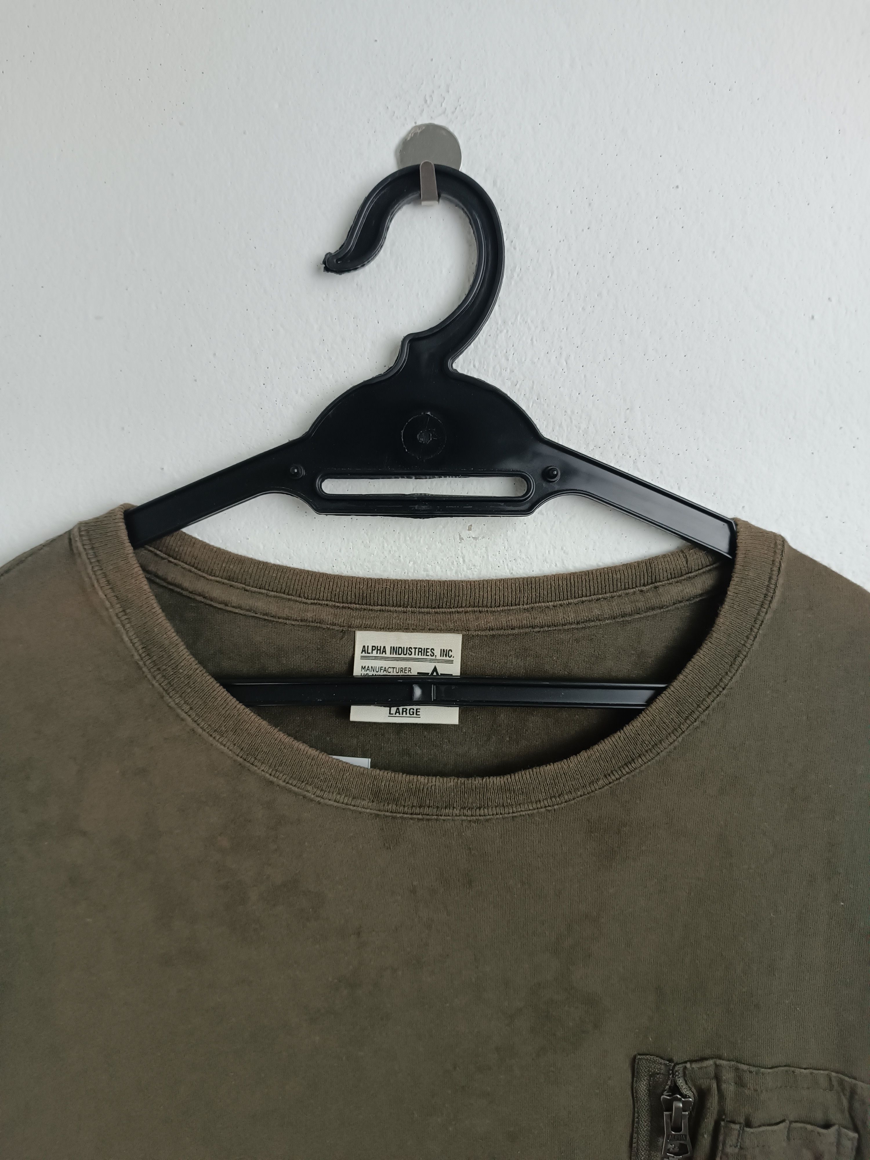 Alpha Industries VINTAGE ALPHA INDUSTRIES L/SLEEVE RELAXED TEE Size US M / EU 48-50 / 2 - 8 Thumbnail