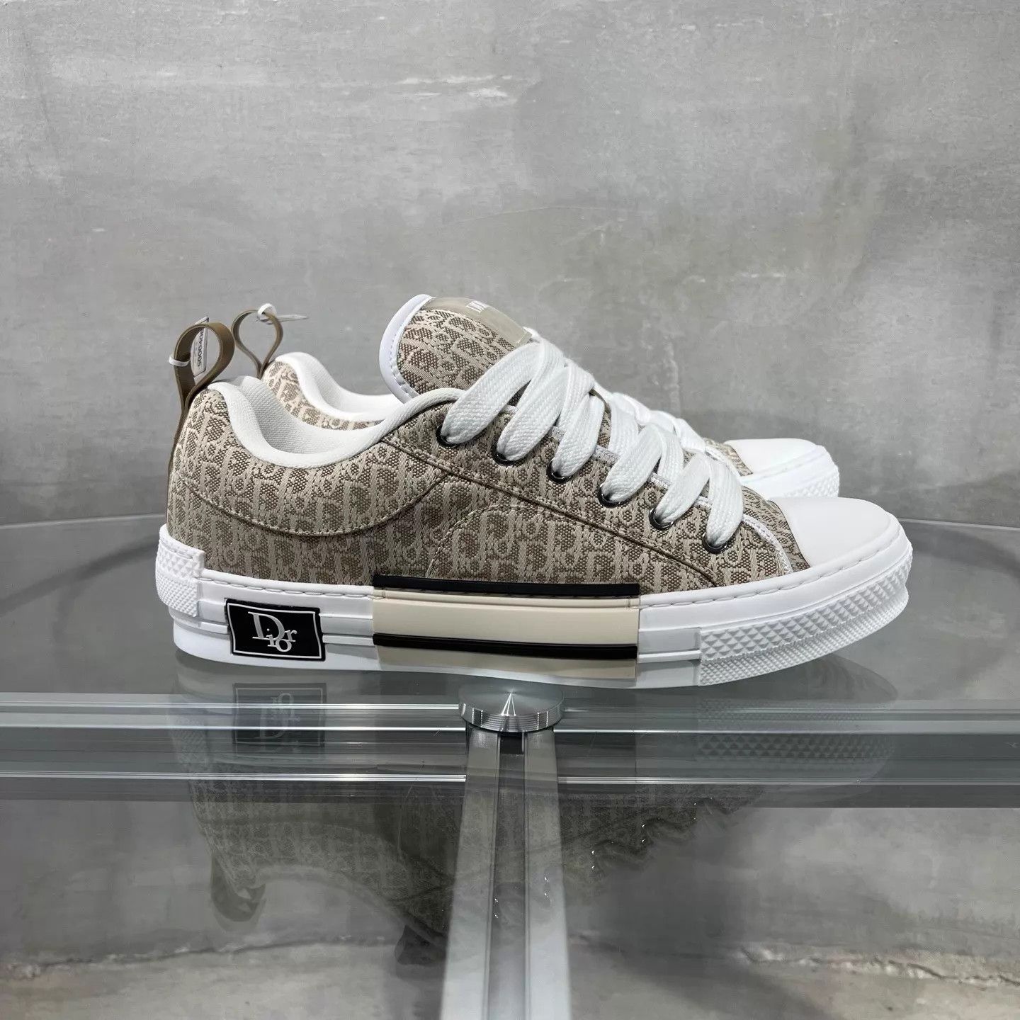 Dior Dior B23 Oblique Monogram All Over Print Beige 42 Size US 9 / EU 42 - 4 Thumbnail