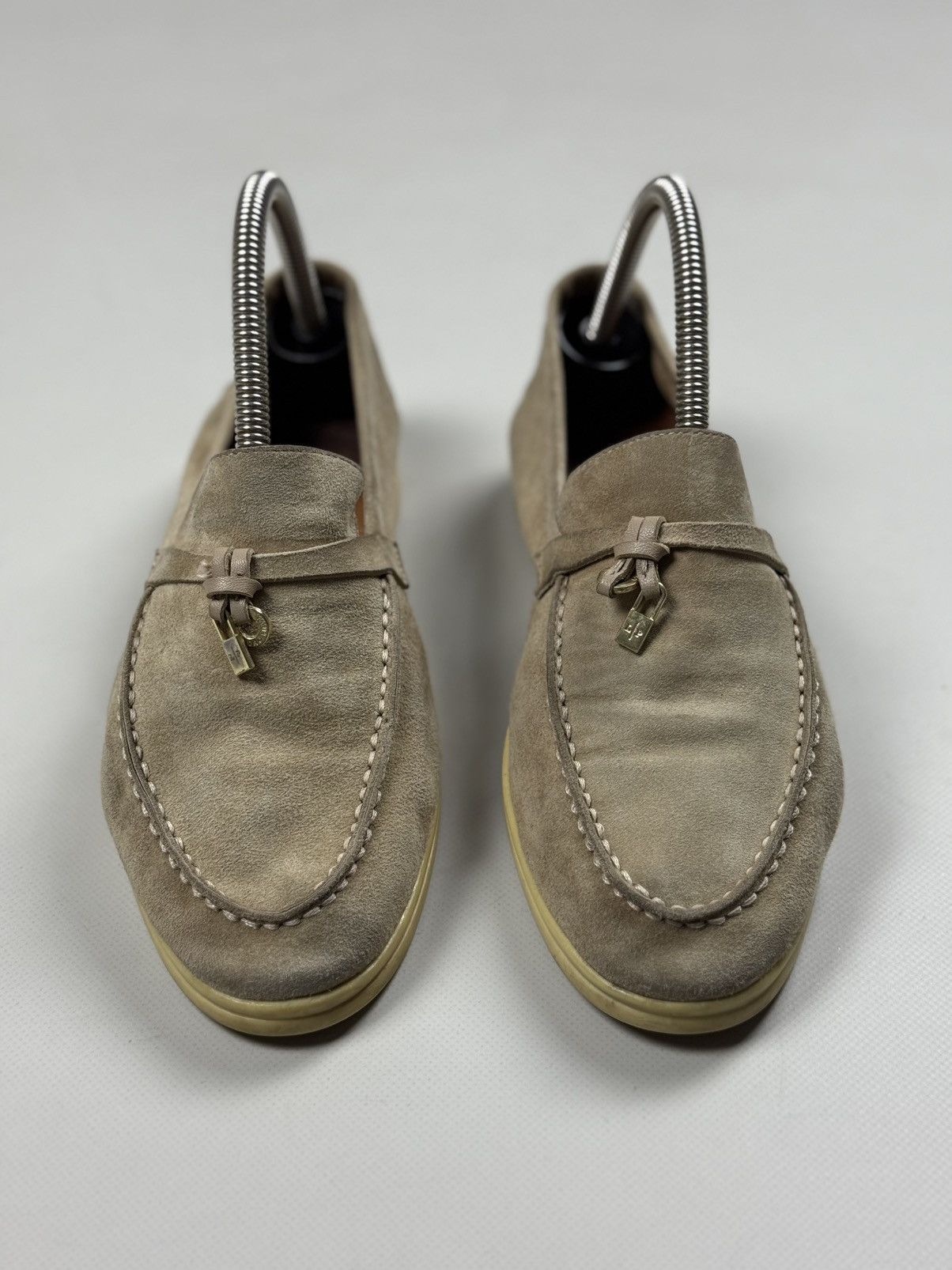 Loro Piana Loro Piana Summer Walk Ladies Low Suede Loafers Ballets Size US 8 / IT 38 - 9 Thumbnail