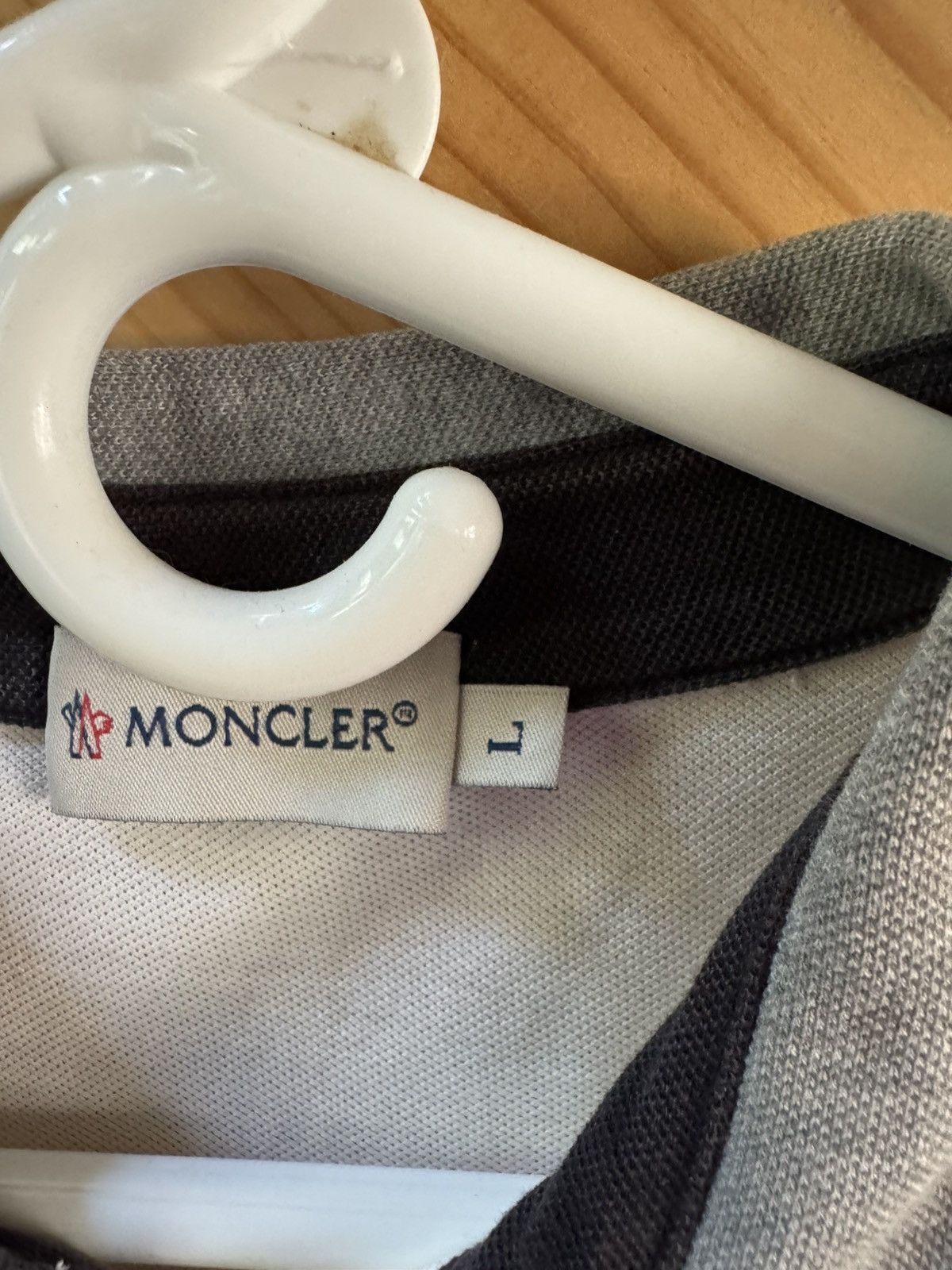 Moncler Moncler Polo Size US L / EU 52-54 / 3 - 3 Thumbnail