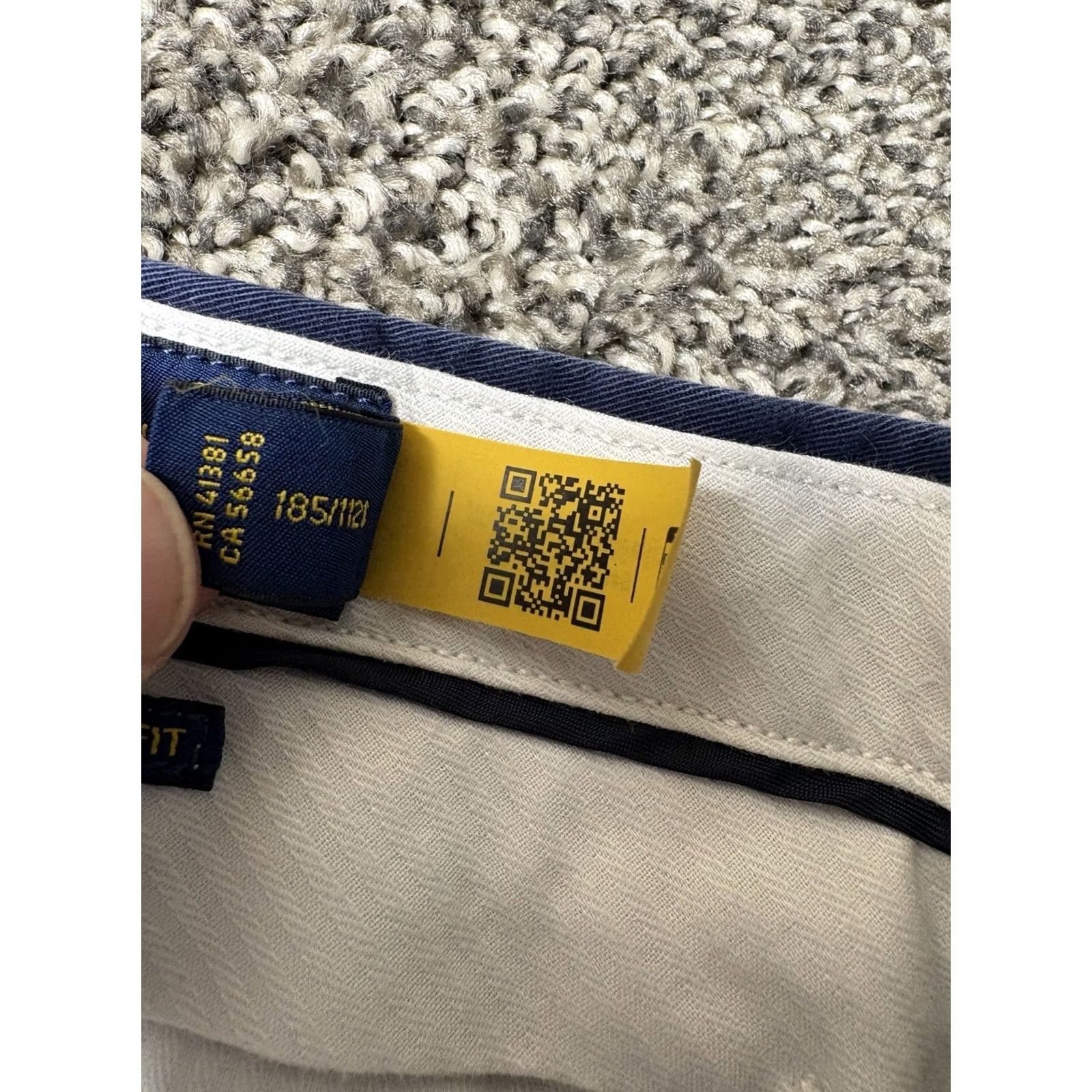 Polo Ralph Lauren Polo Ralph Lauren Chino Pants Men 44x27 Cotton Stretch Blue Regular Waist Flat Front 5-Pocket Size US XXL / EU 58 / 5 - 5 Thumbnail