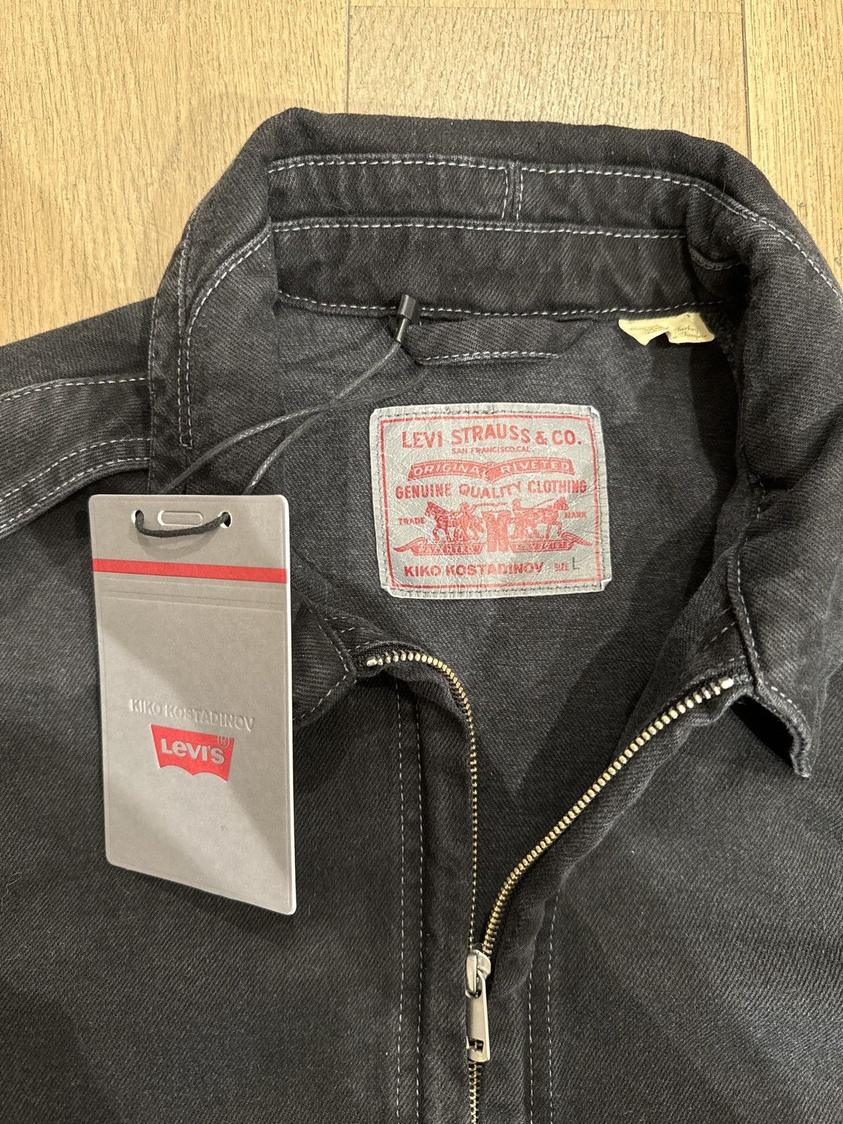 Kiko Kostadinov × Levi's Levi’s x Kiko Kostadinov Denim Jacket Size US L / EU 52-54 / 3 - 5 Thumbnail