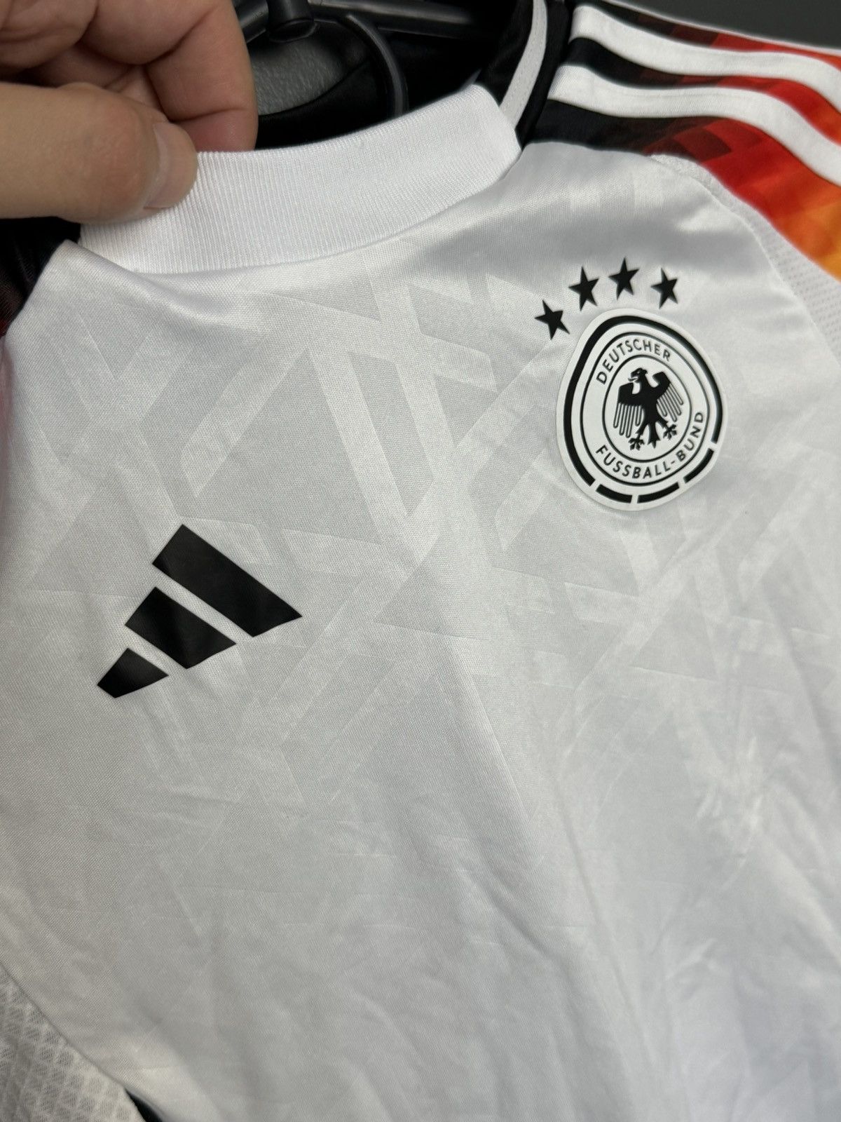 Adidas KIDS Germany 2024 Home Football Jersey T-Shirt Size US XXS / EU 40 - 3 Thumbnail