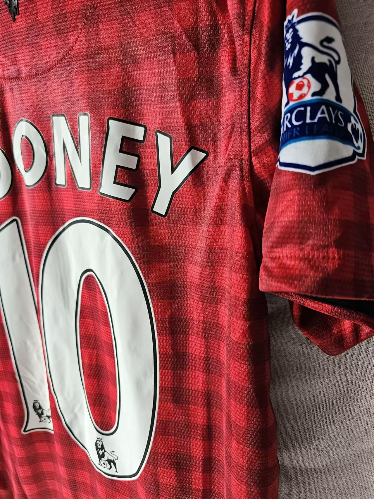 Other 2012 2013 Manchester United 10 Wayne Rooney Jersey Home L Size US L / EU 52-54 / 3 - 3 Thumbnail