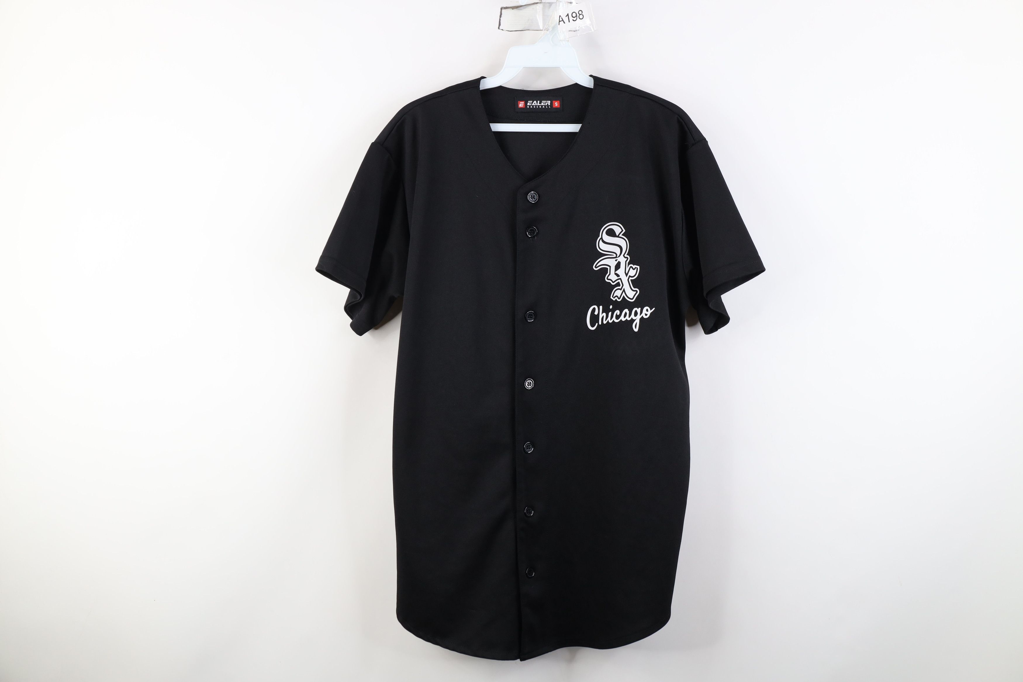 Vintage Vintage Chicago White Sox Baseball Jersey Black Polyester Size US S / EU 44-46 / 1 - 1 Thumbnail