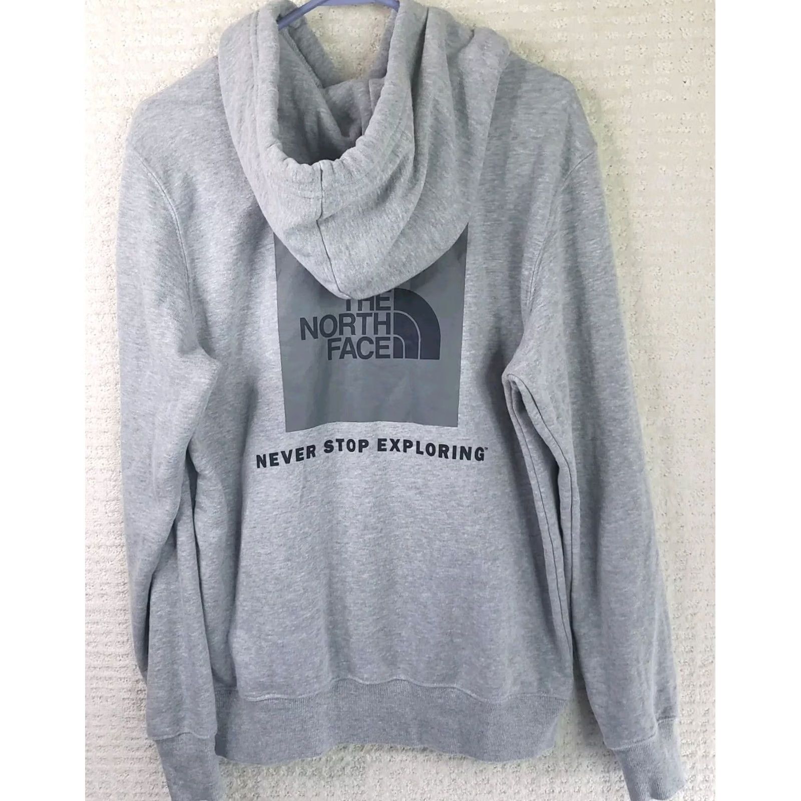 The North Face The North Face Men Hoodie Sweatshirt Gray S Black Logo Pullover All Seasons Activewear Outdoor Casual Comfort Distressed? No, Excellent Condition Size US S / EU 44-46 / 1 - 7 Thumbnail