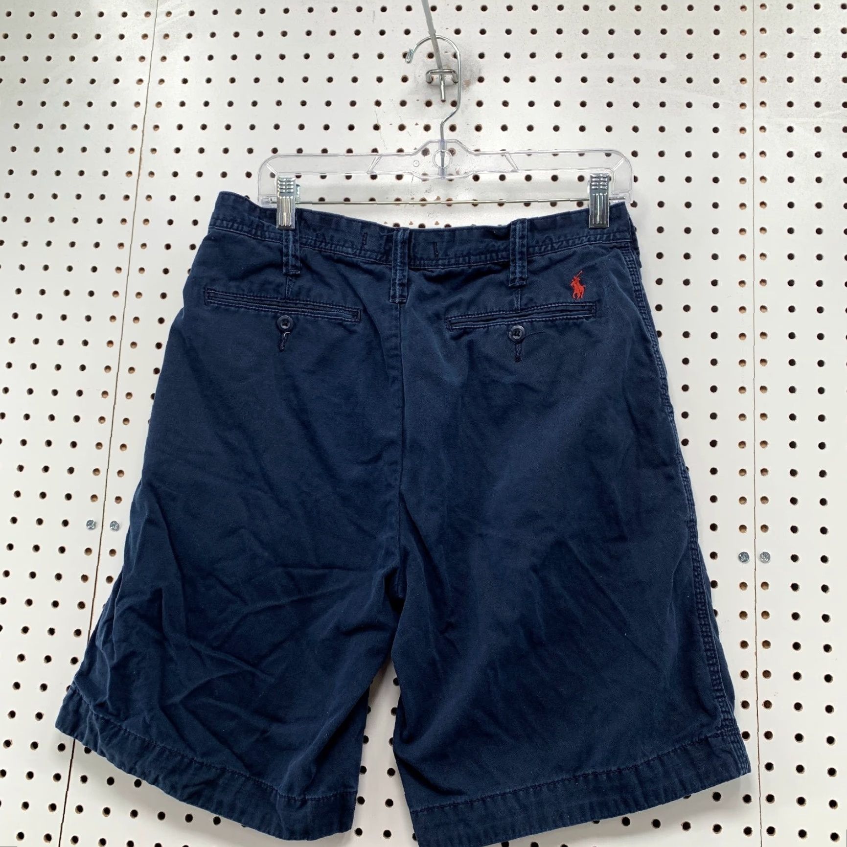 Polo Ralph Lauren Polo Ralph Lauren Chino Shorts Mens 32 Navy Blue Preppy 32x10.5 Size US XS / EU 42 / 0 - 2 Thumbnail