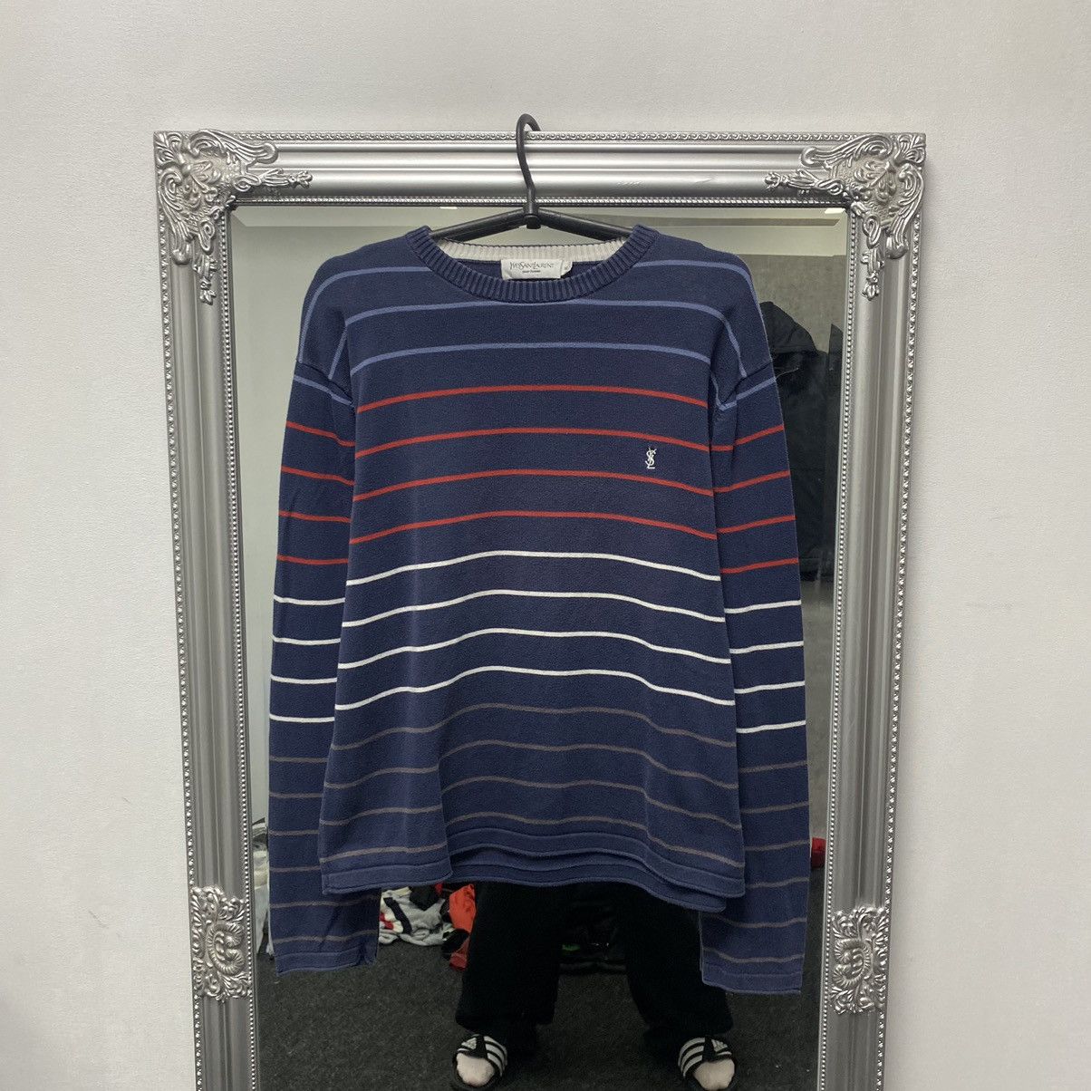 Yves Saint Laurent Vintage Yves Saint Laurent Sweatshirt Size US M / EU 48-50 / 2 - 1 Thumbnail