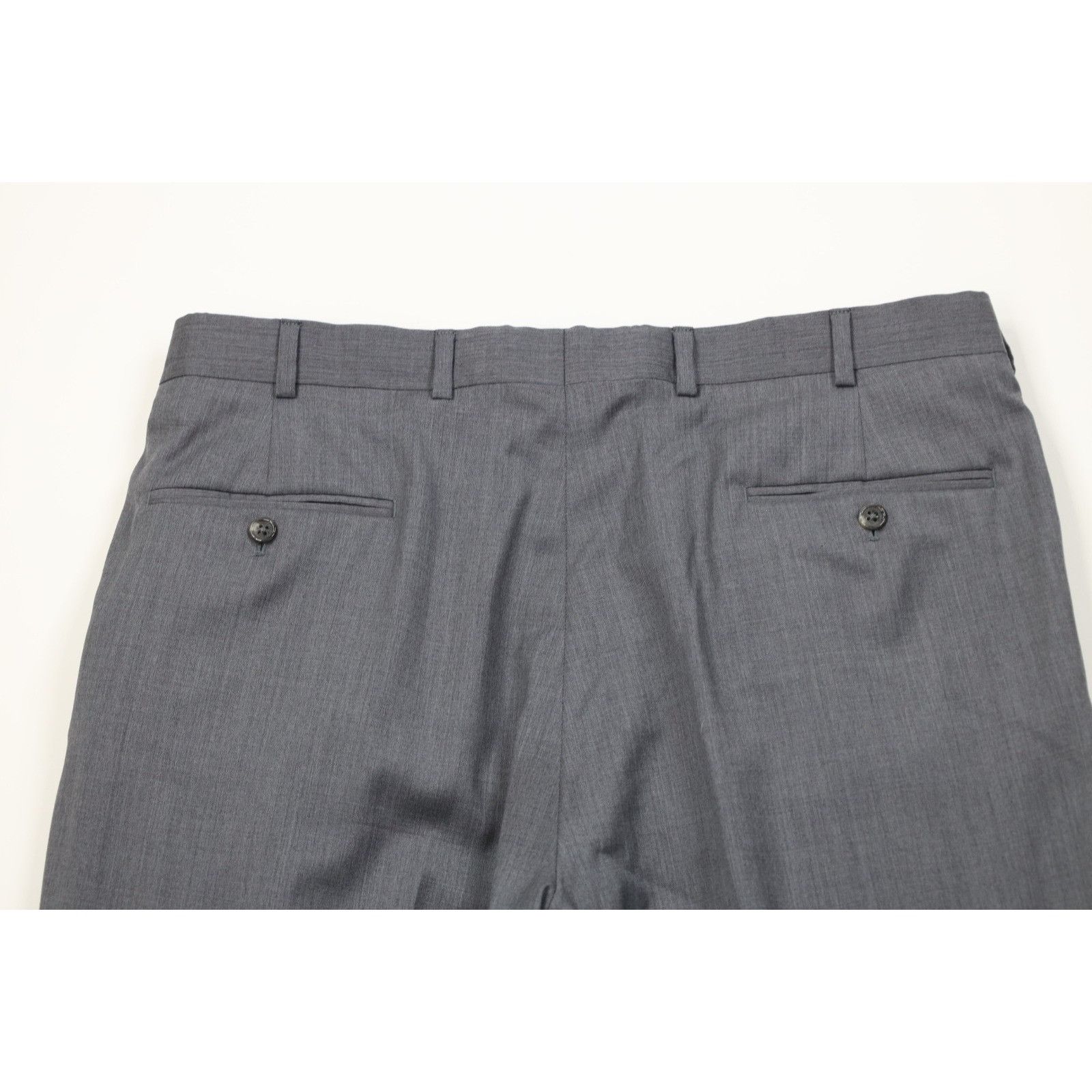 Jos. A. Bank Jos A Bank 2 Piece Wool Suit Wedding Gray Size 44R - 15 Thumbnail