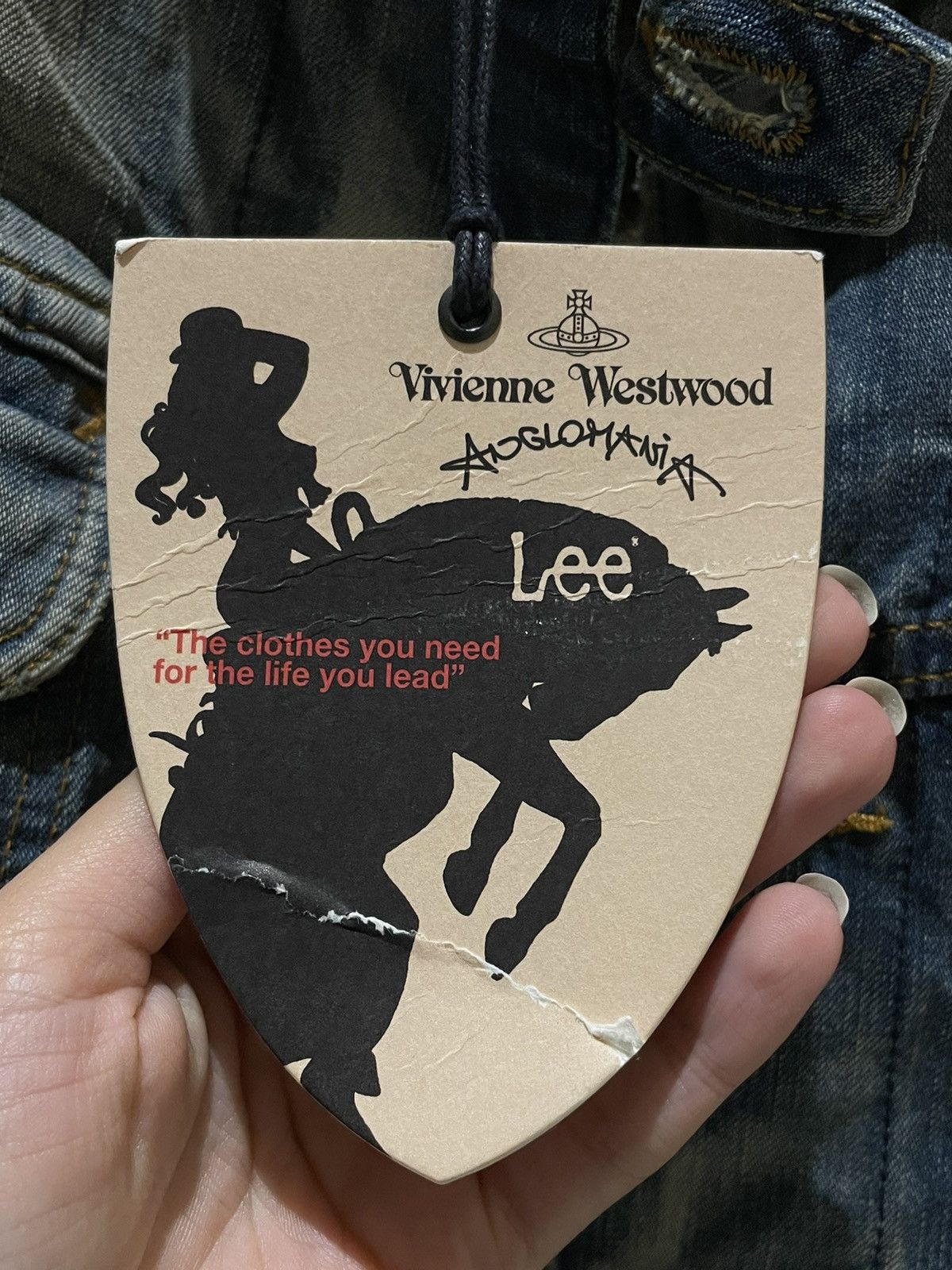 Lee × Vivienne Westwood Vivienne Westwood x Lee Icon Denim Trucker Jacket Size US M / EU 48-50 / 2 - 6 Thumbnail