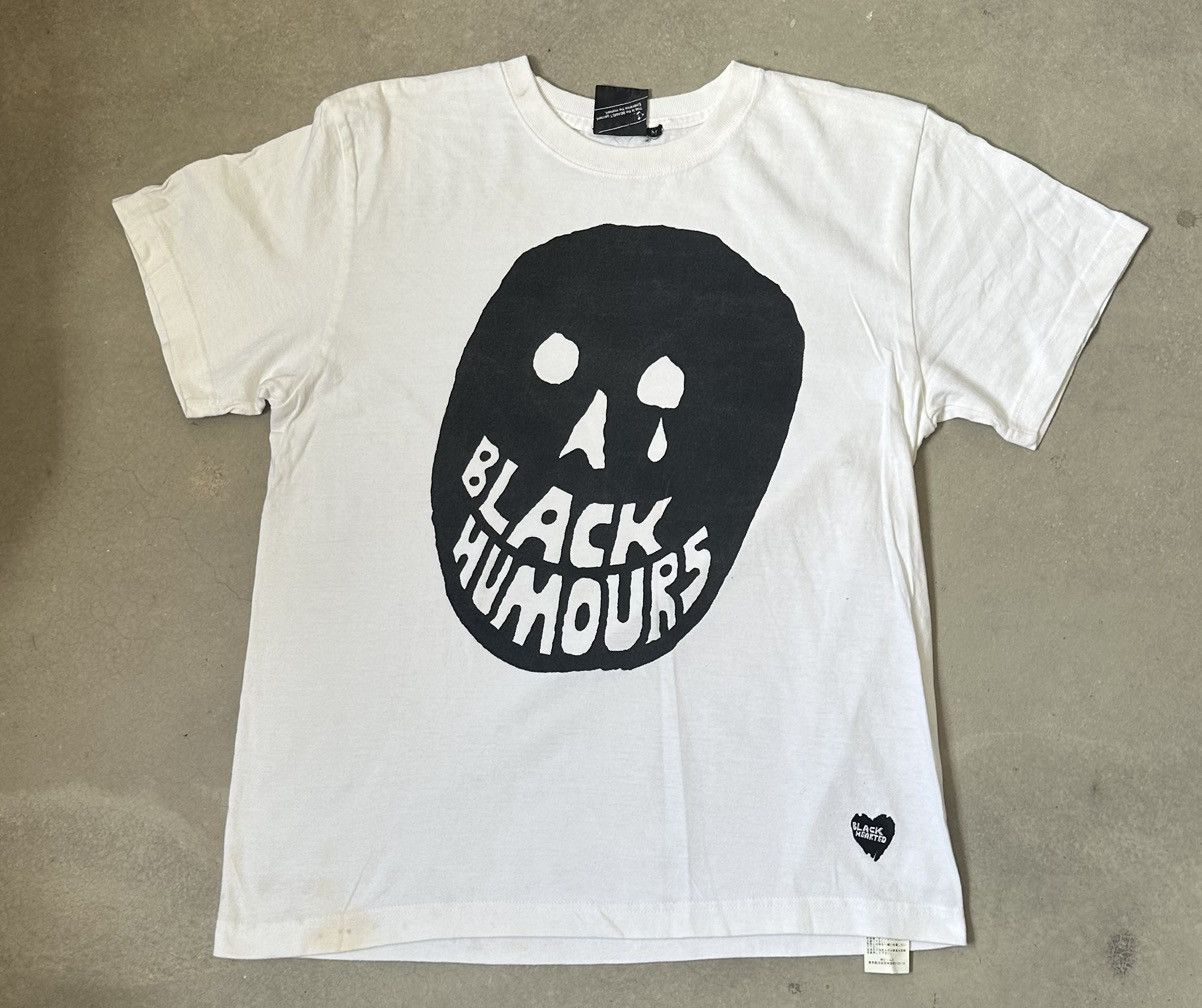 Beams Plus BEAMS JAPAN BLACK HUMOURS SKULL TEE Size US M / EU 48-50 / 2 - 1 Thumbnail
