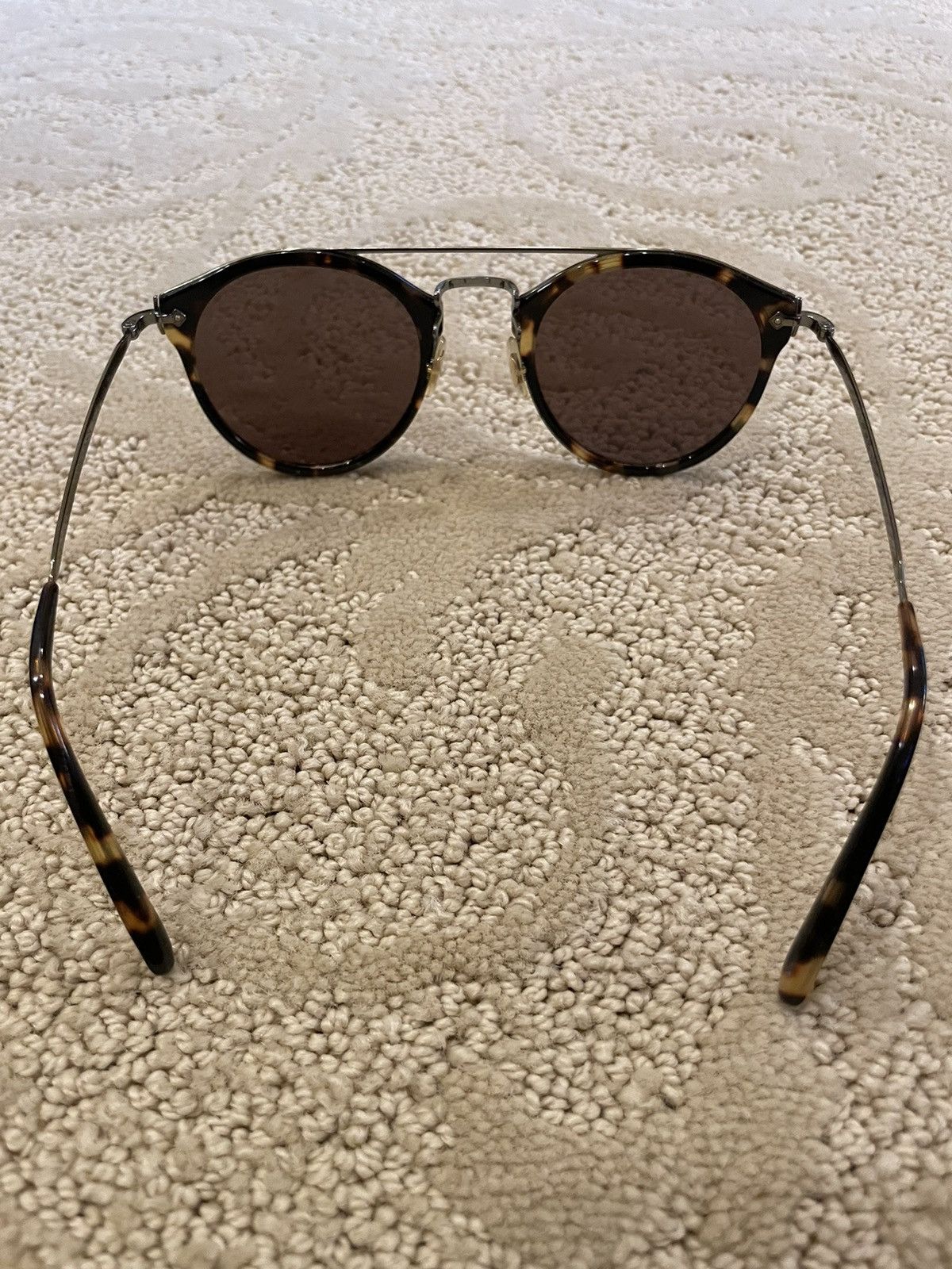 Oliver Peoples Oliver Peoples Remick Brow Bar Sunglasses Size ONE SIZE - 5 Thumbnail