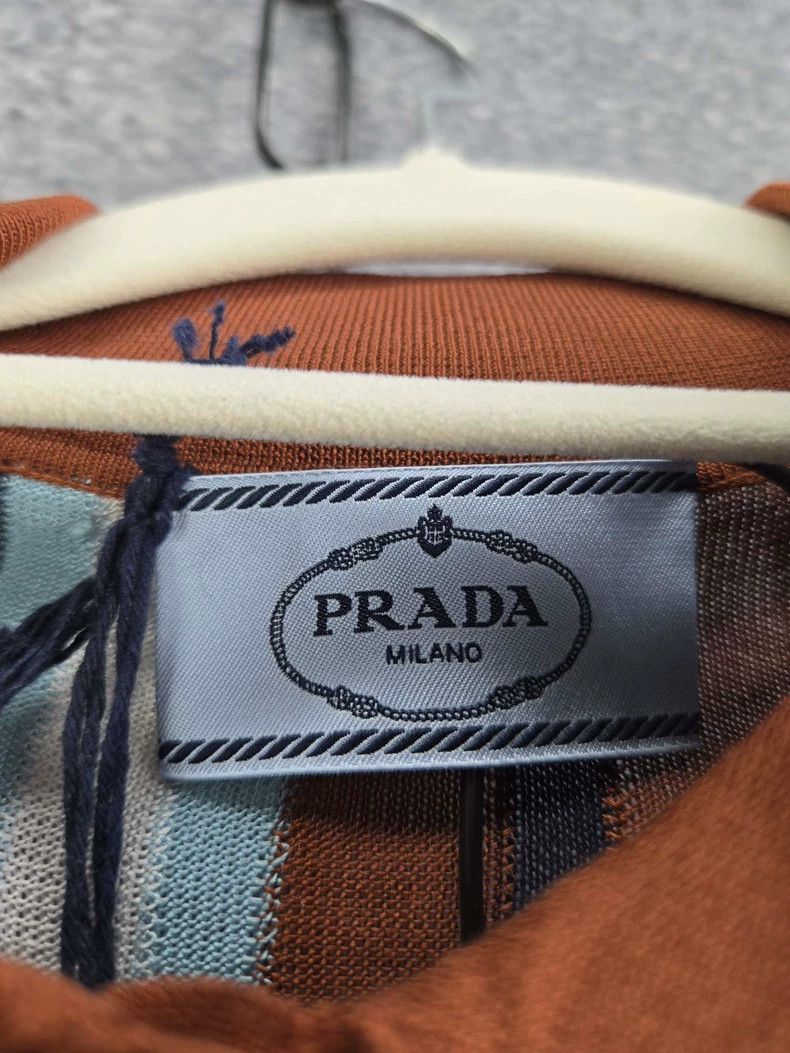 Prada Prada Striped dress Size S / US 4 / IT 40 - 7 Thumbnail