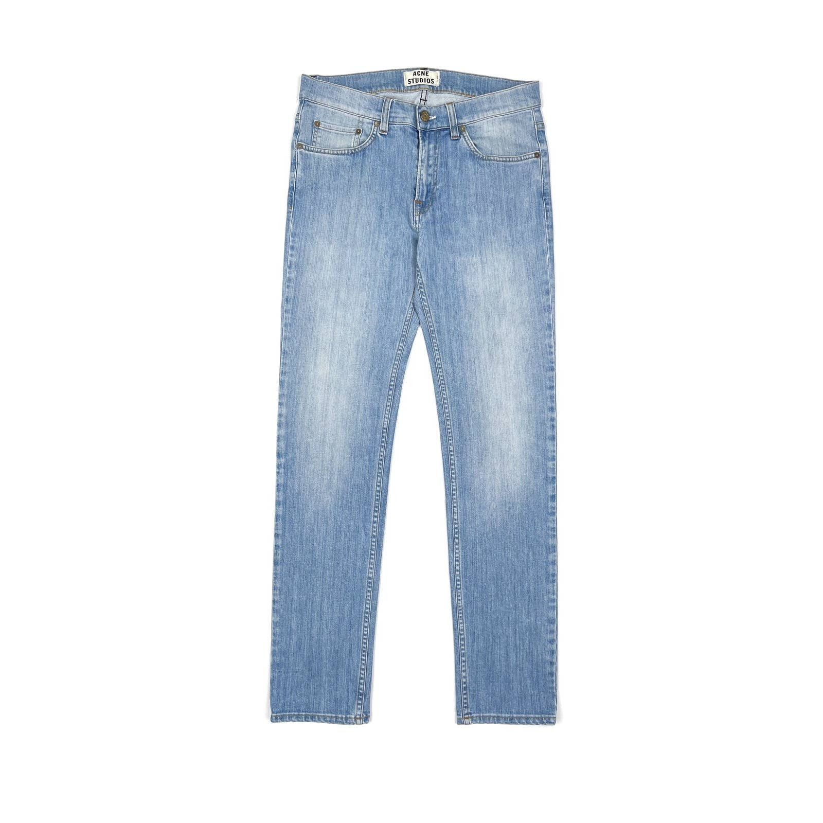 image of Acne Studios Ace Light Vintage Blue Jeans, Men's (Size 31)